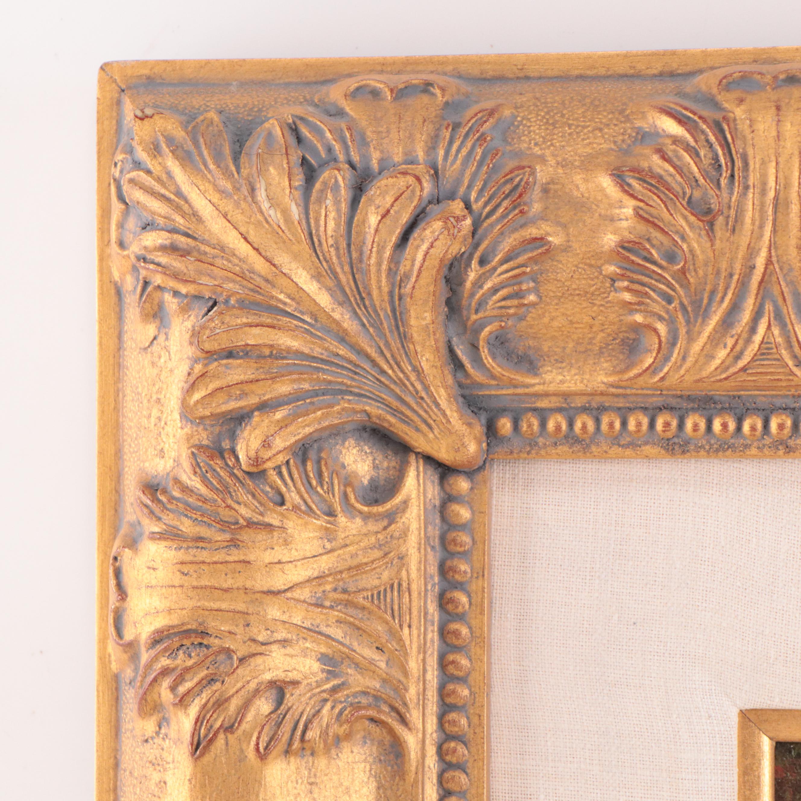 Landscape Oil Painting of Pond and Flowers