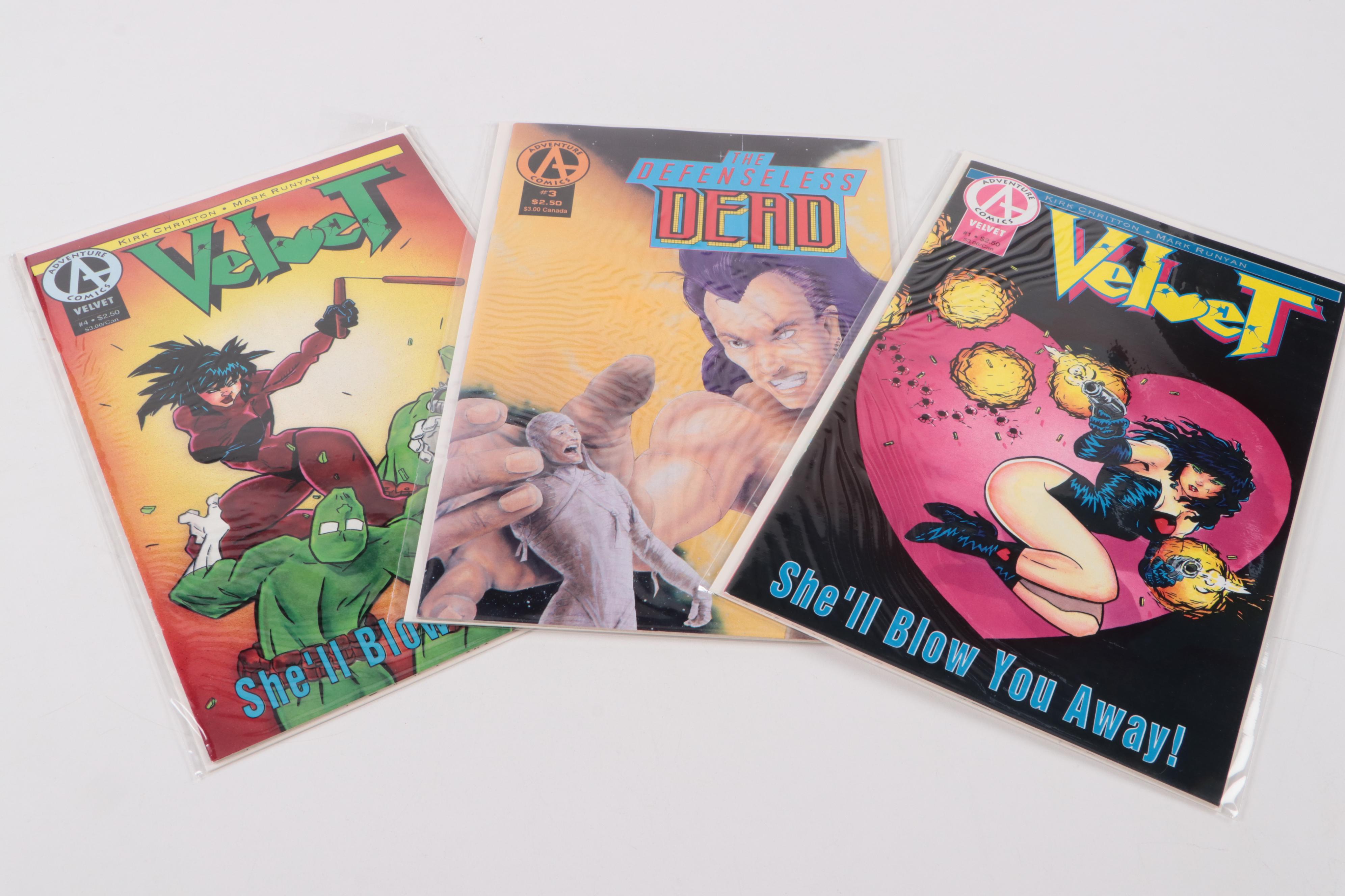 Modern Age Comic Books with Sinbad, The Defenseless Dead, and More