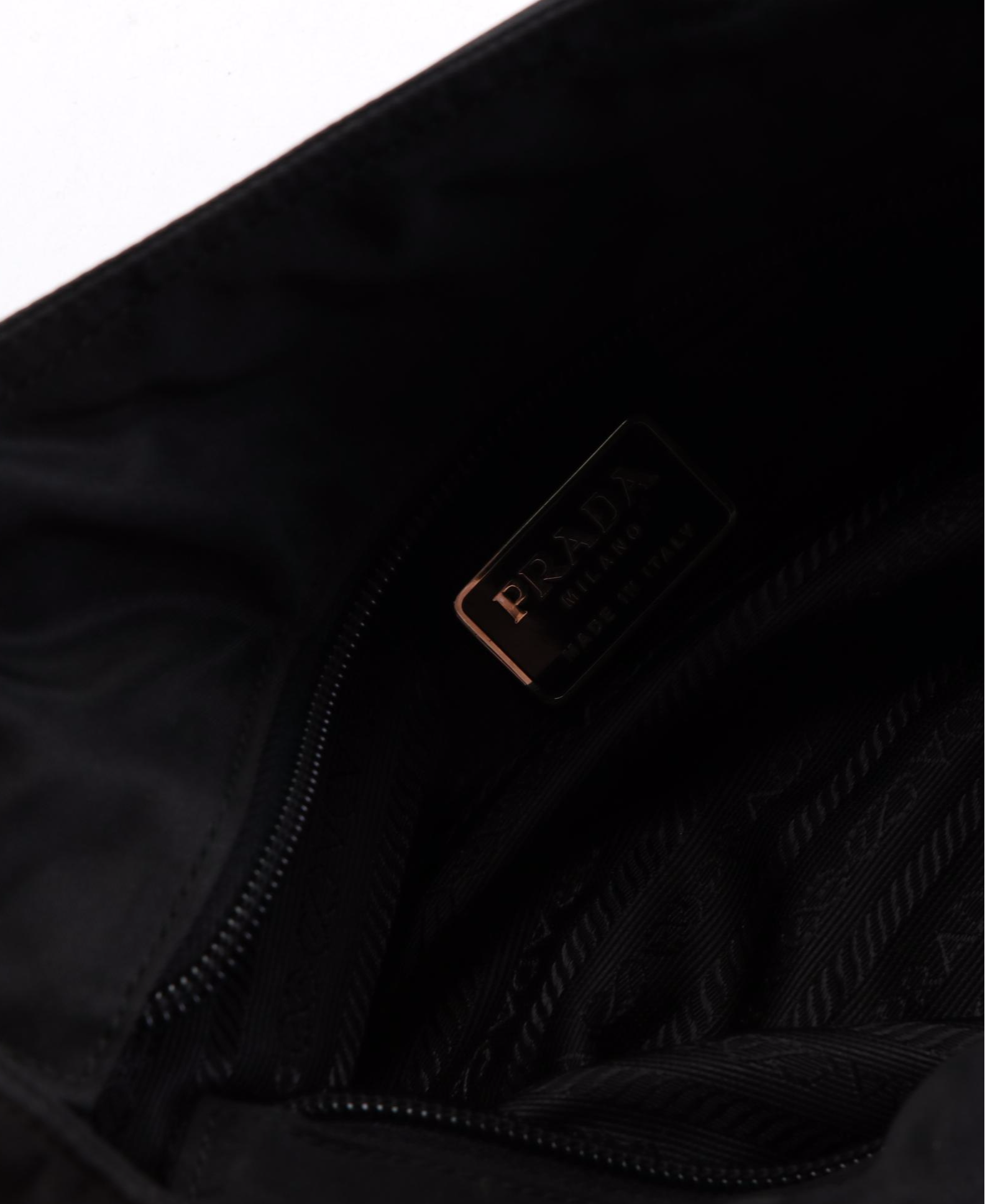 Prada Small Tote in Black Tessuto Nylon