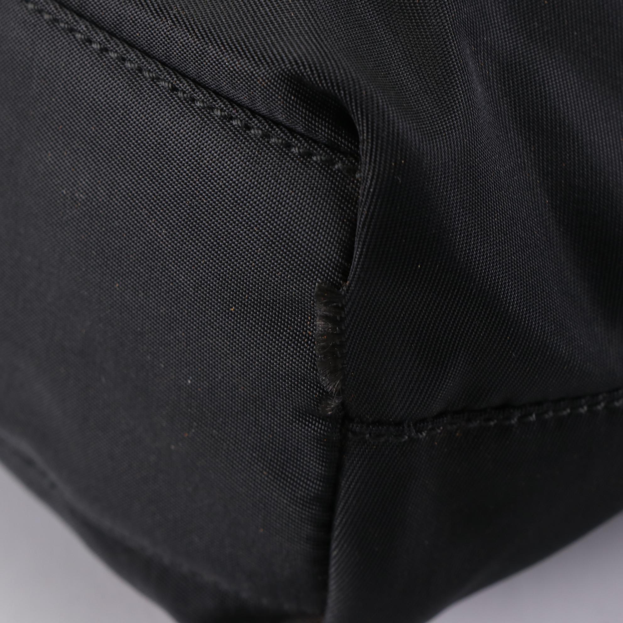 Prada Small Tote in Black Tessuto Nylon