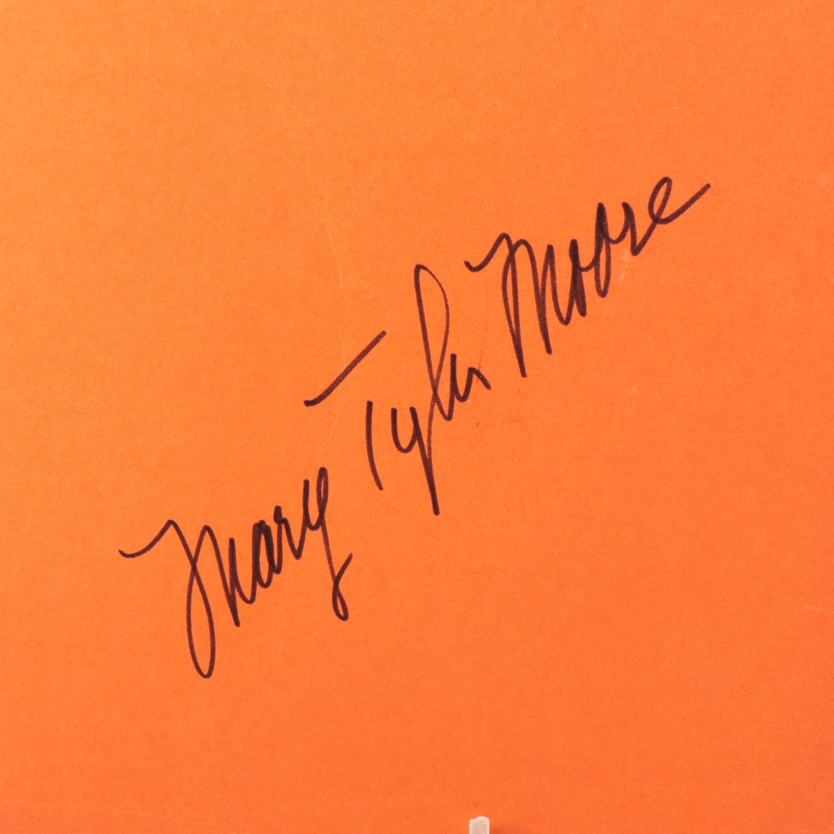 Mary Tyler Moore Signed "Ordinary People" Movie Script