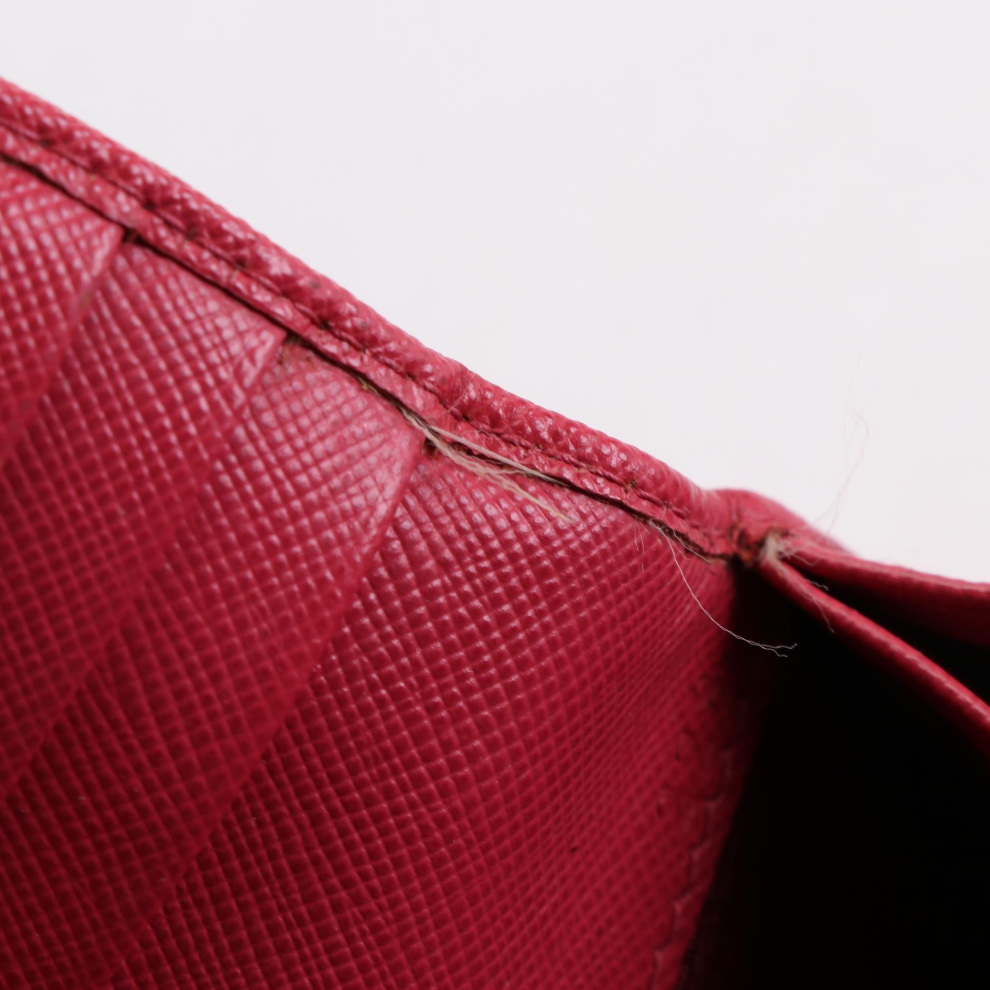 Prada Bow Wallet in Saffiano Leather