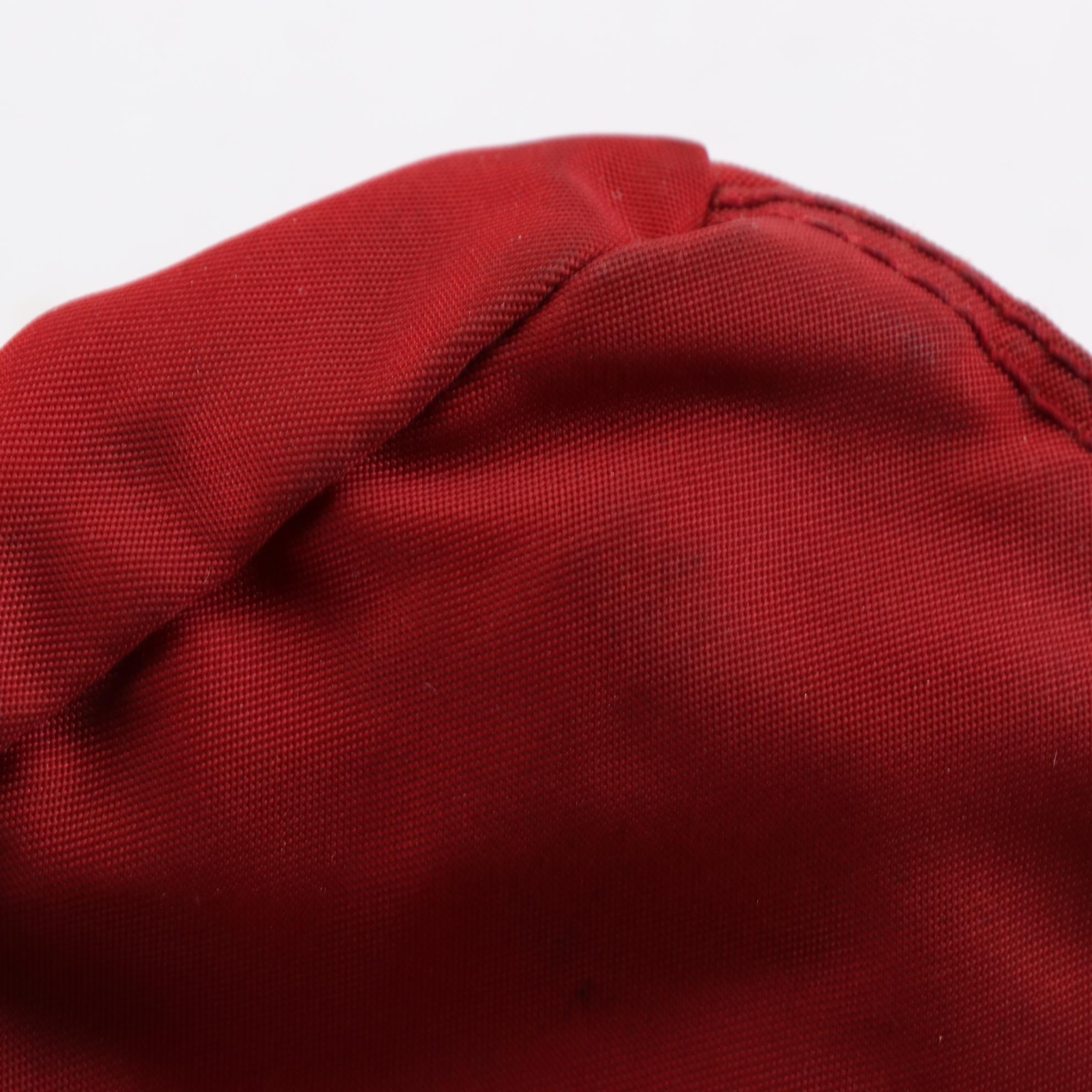 Prada Tessuto Nylon Zip Pouch