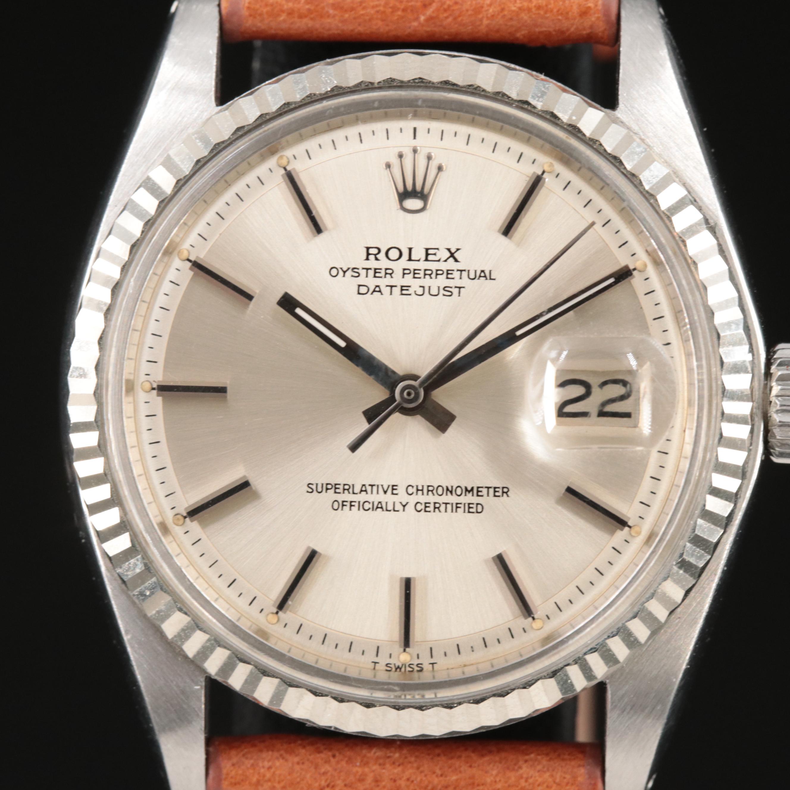 1977 Rolex Oyster Perpetual Datejust Watch