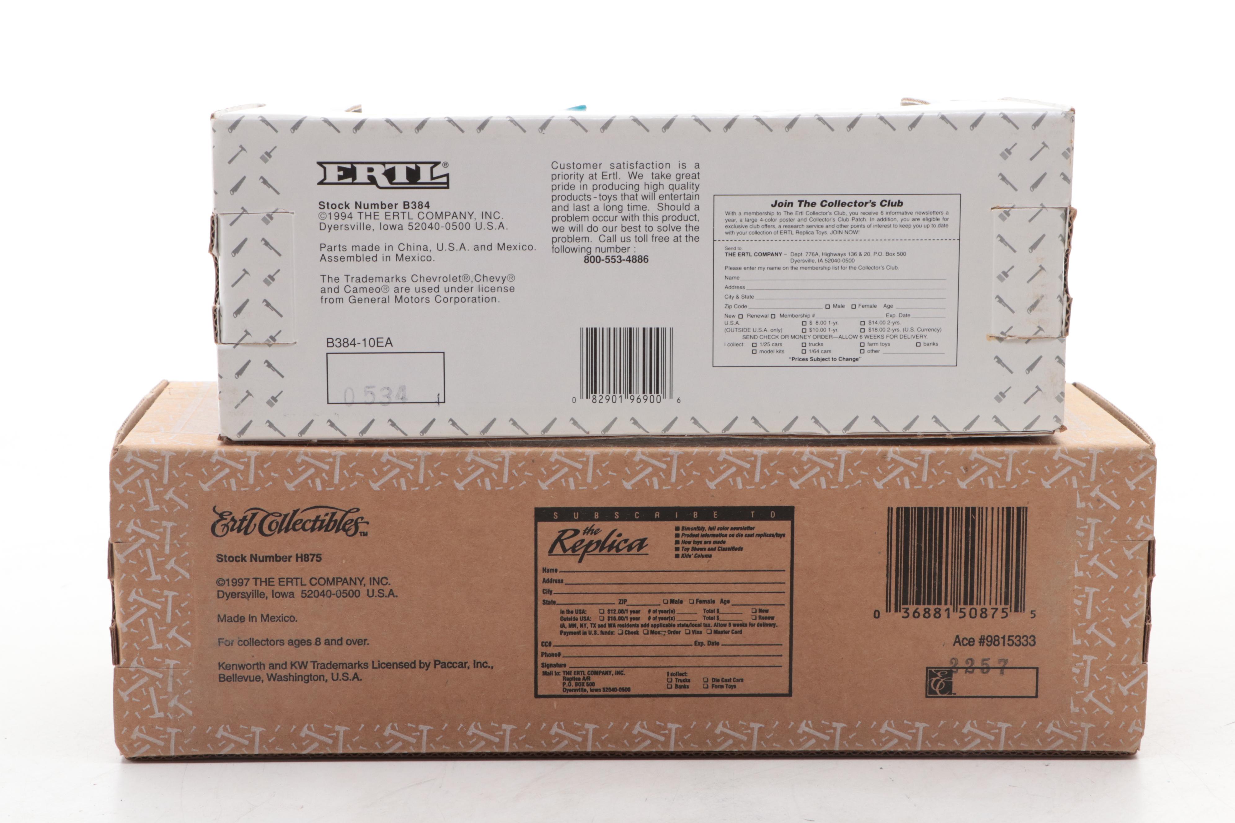 ACE Hardware Diecast  Delivery Vehicles and Banks