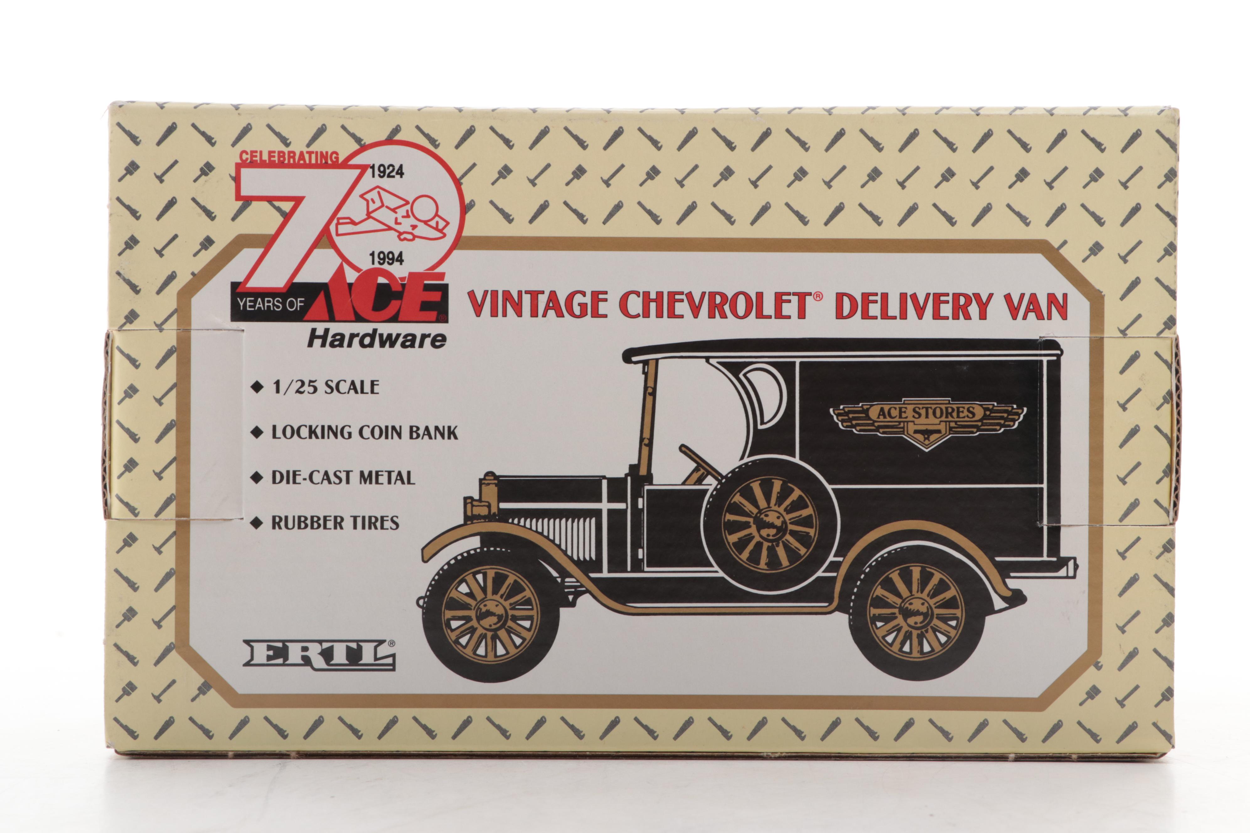 ACE Hardware Diecast  Delivery Vehicles and Banks