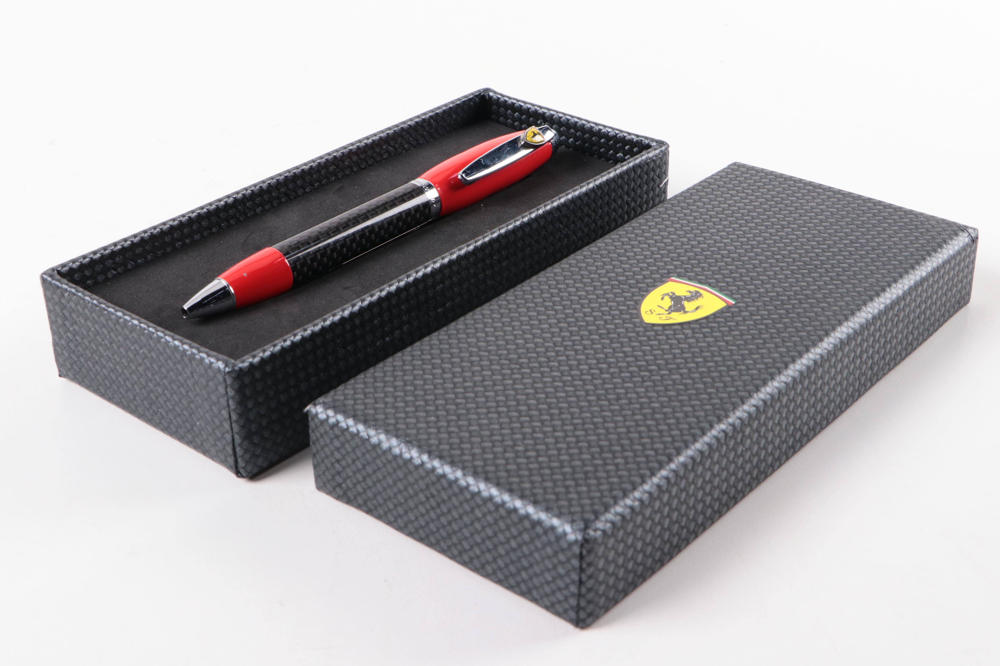 Scuderia Ferrari "Pole Position" Ballpoint Pen with Cross Pens and More