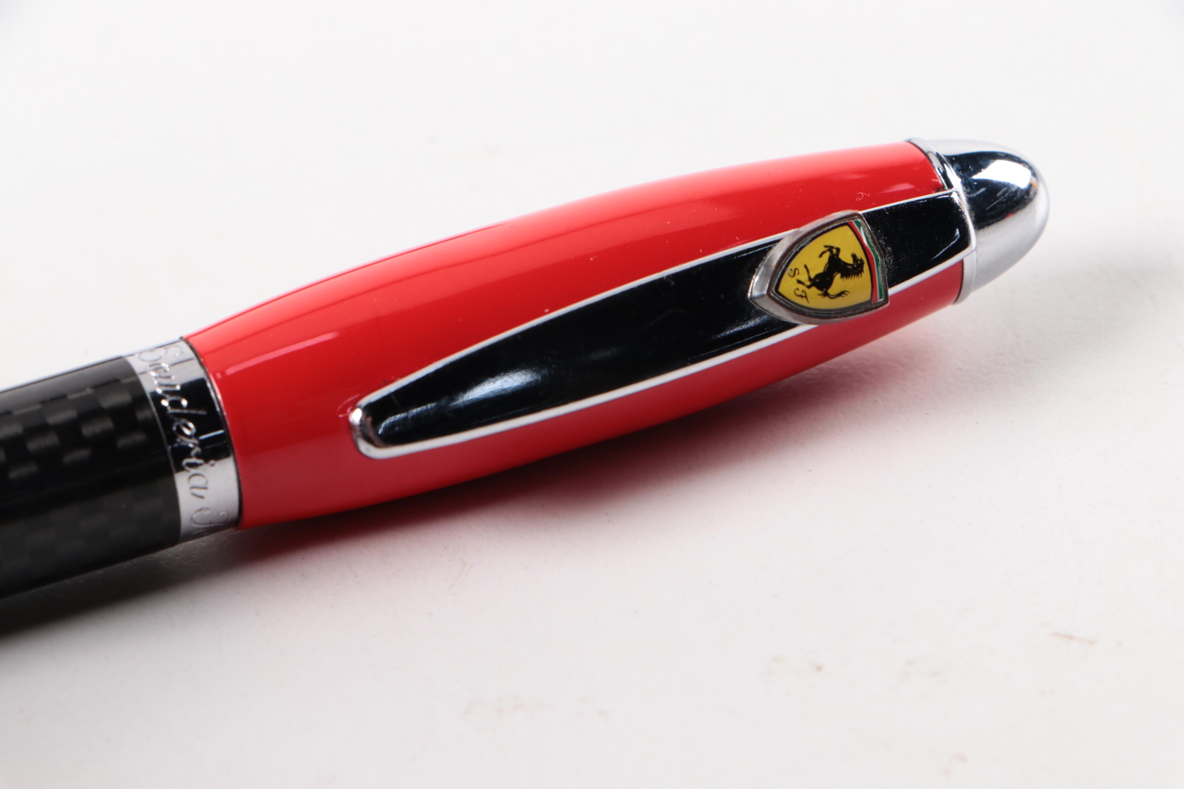 Scuderia Ferrari "Pole Position" Ballpoint Pen with Cross Pens and More