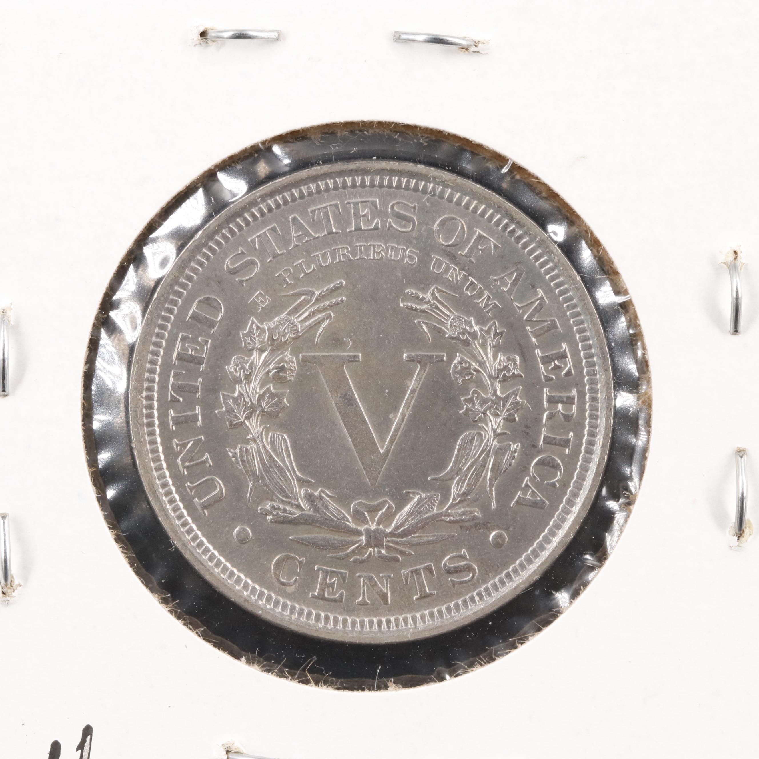 1901 United States Proof Liberty Nickel