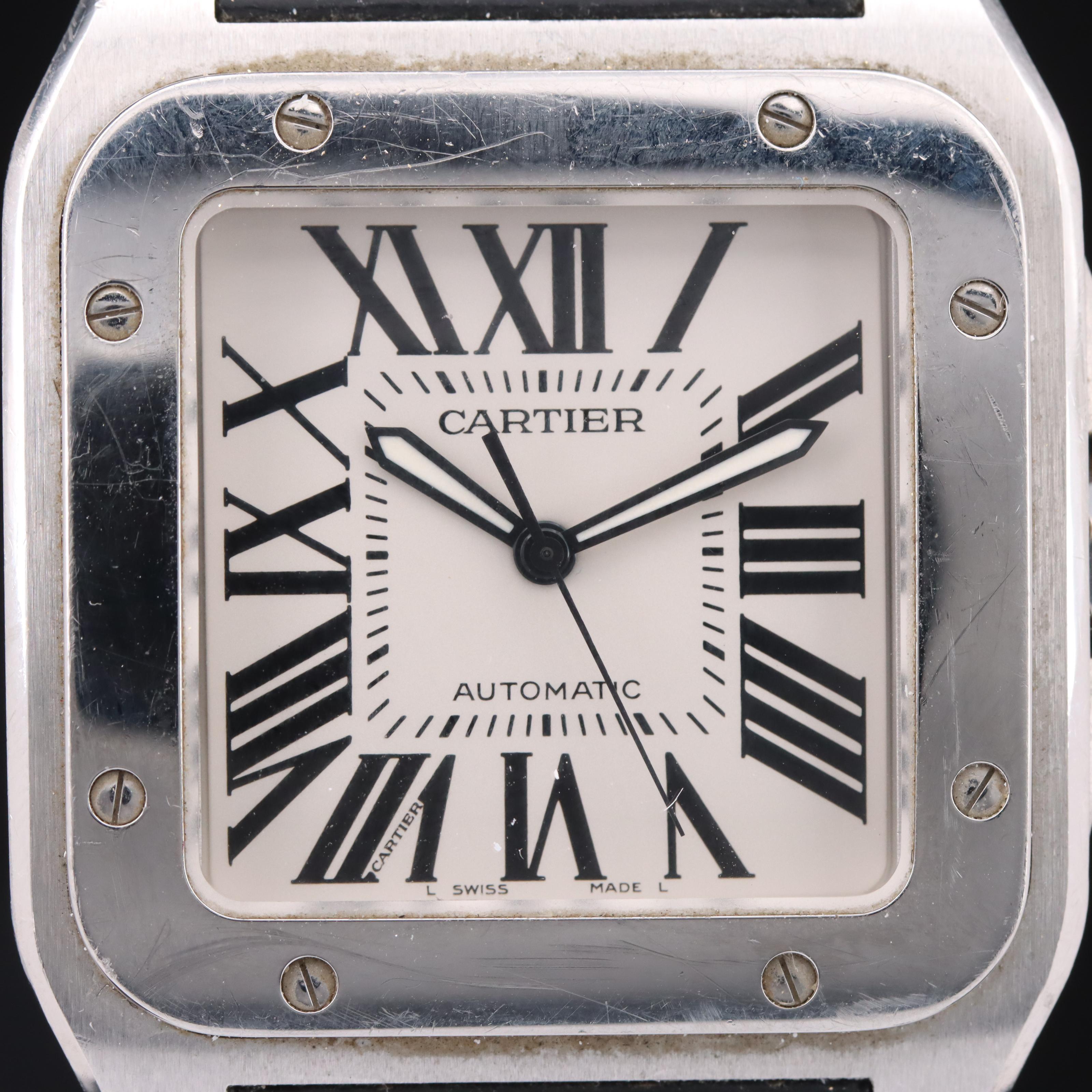Cartier Santos 100 XL Stainless Steel Automatic Watch