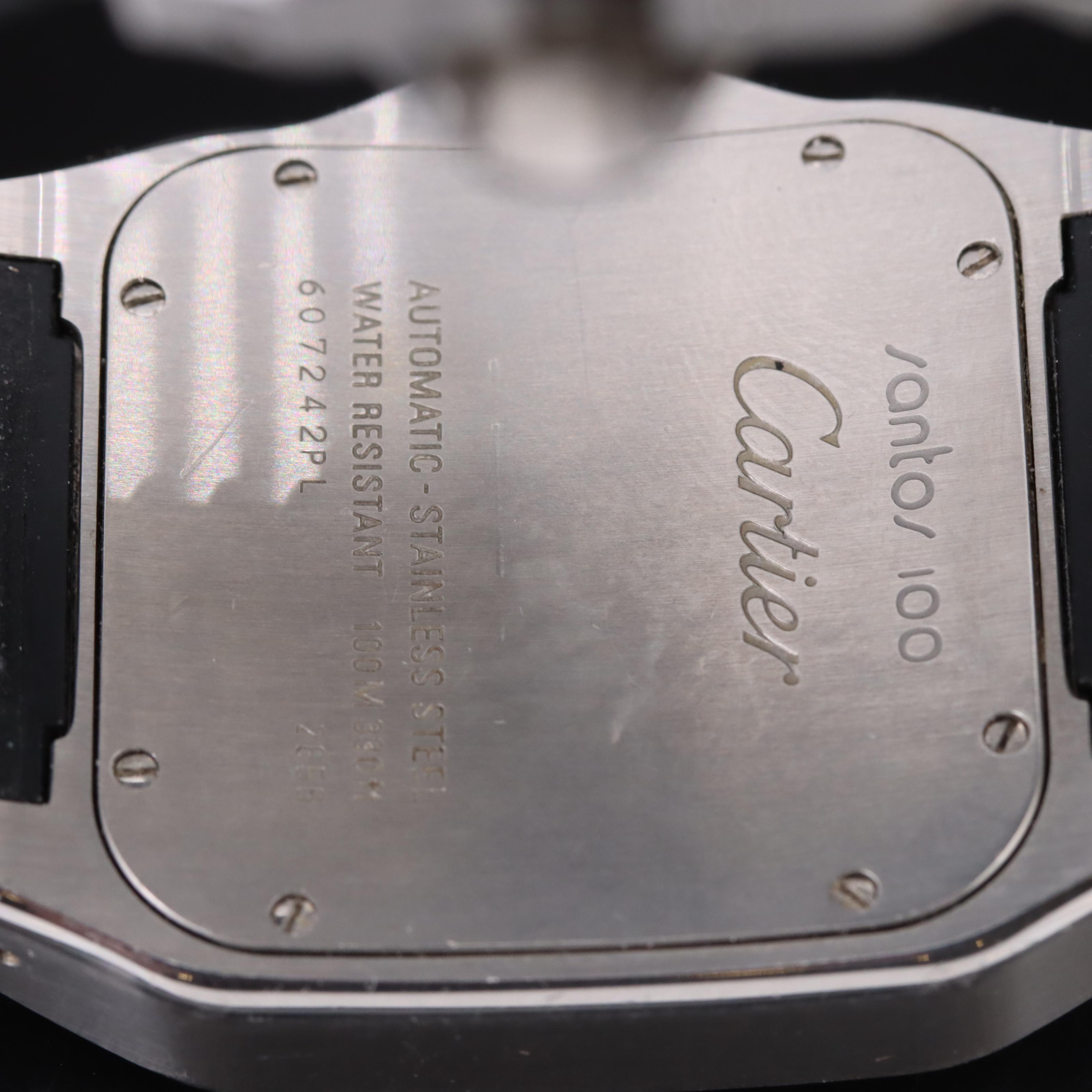 Cartier Santos 100 XL Stainless Steel Automatic Watch