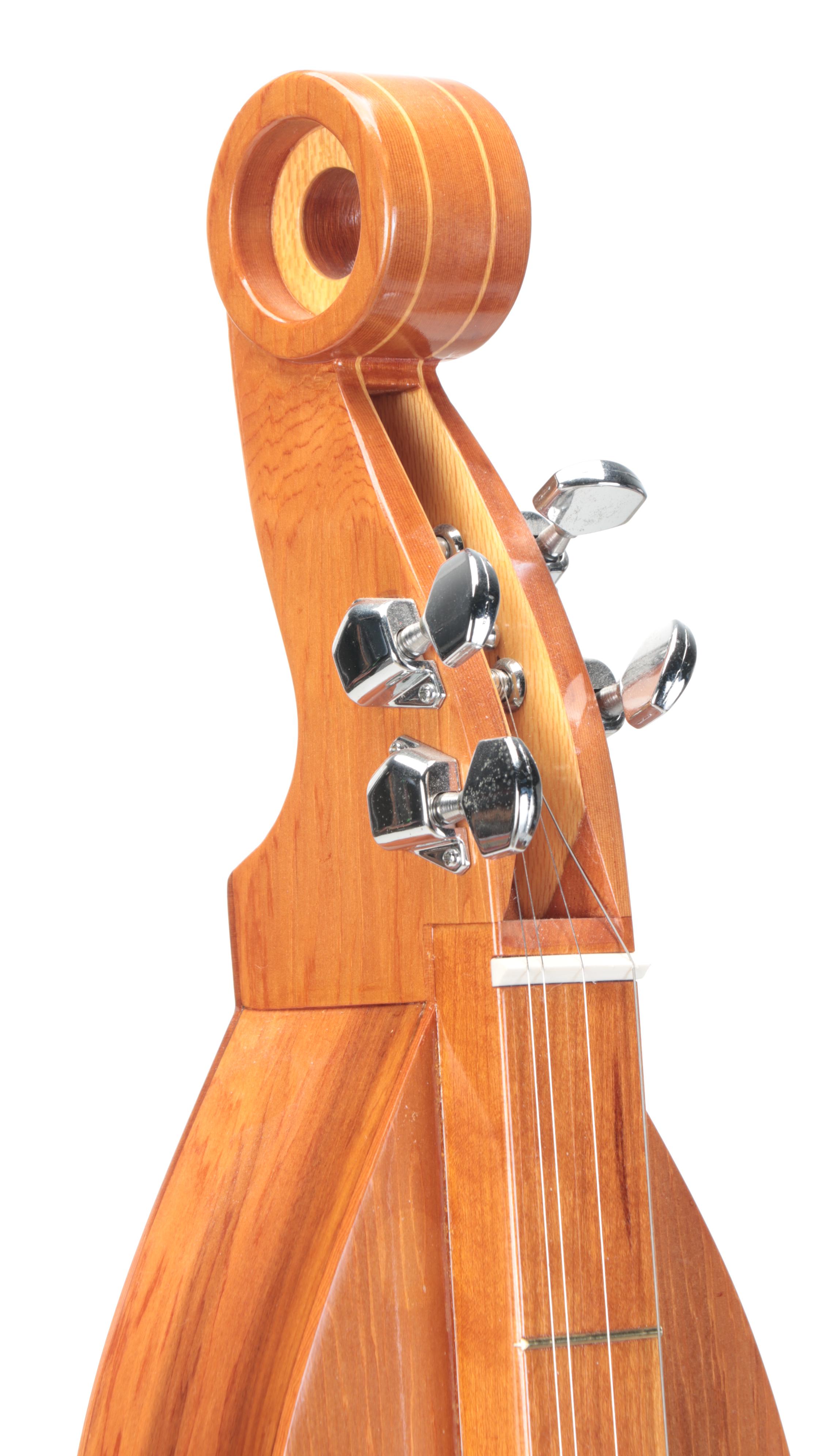 Four-String Appalachian Dulcimer with Stand and Case