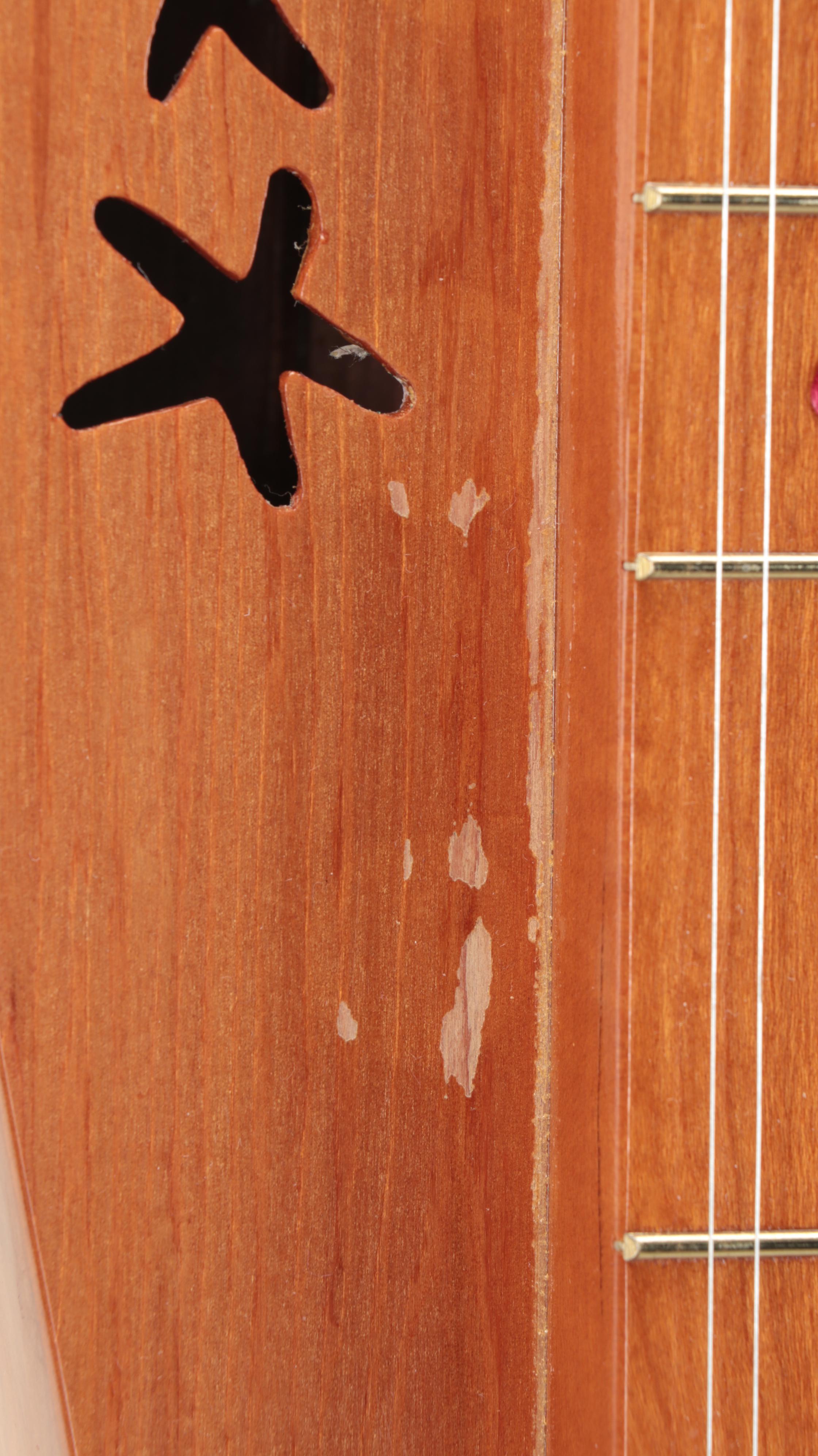 Four-String Appalachian Dulcimer with Stand and Case