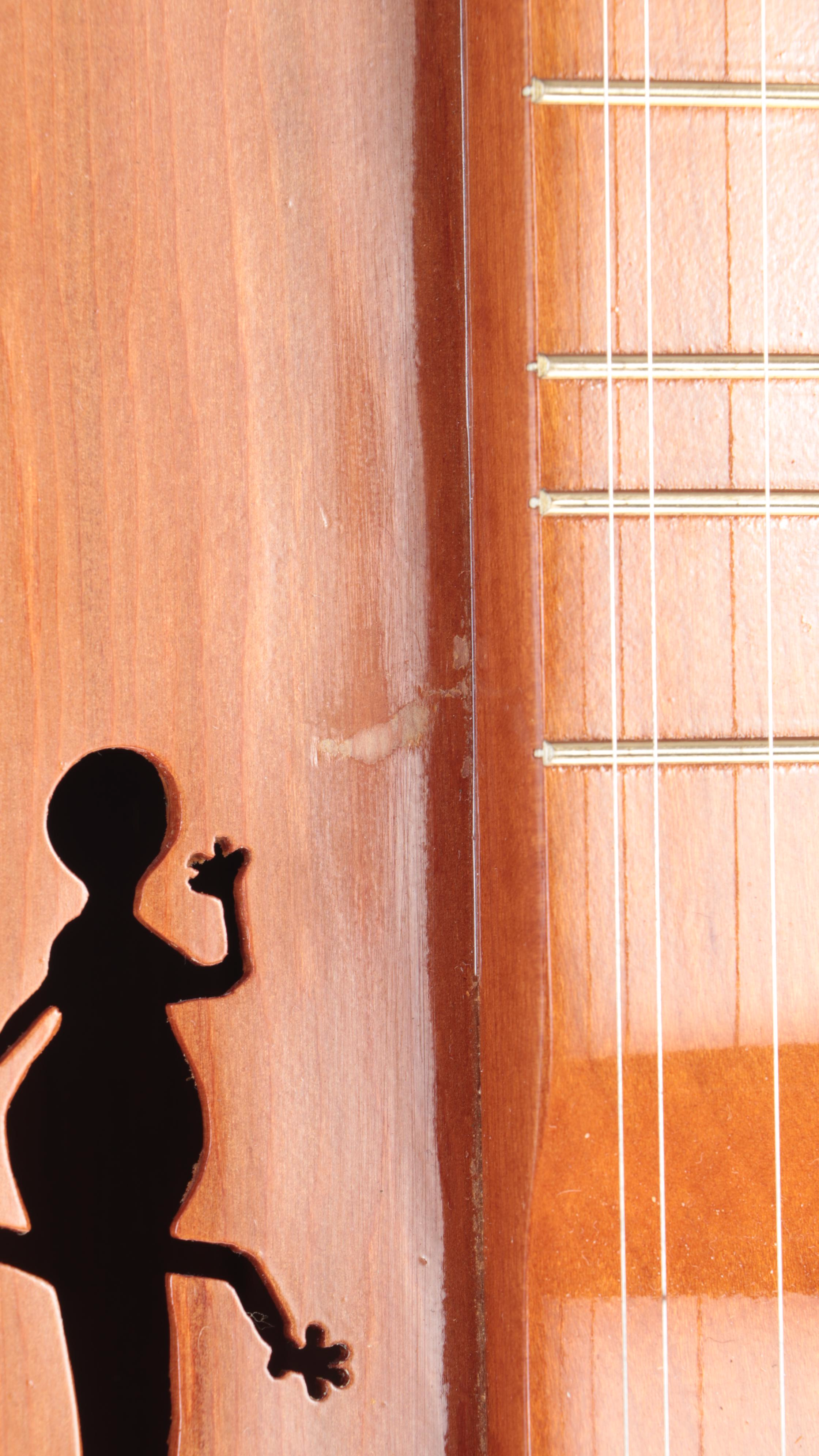 Four-String Appalachian Dulcimer with Stand and Case