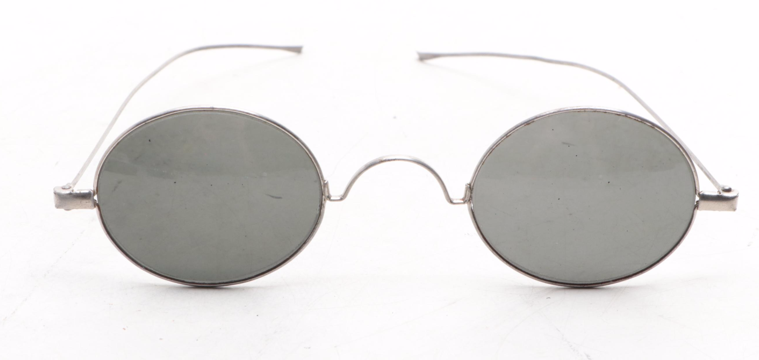 Cesco and American Optical Cobalt Blue Safety Glasses, Other Antique Eyeglasses