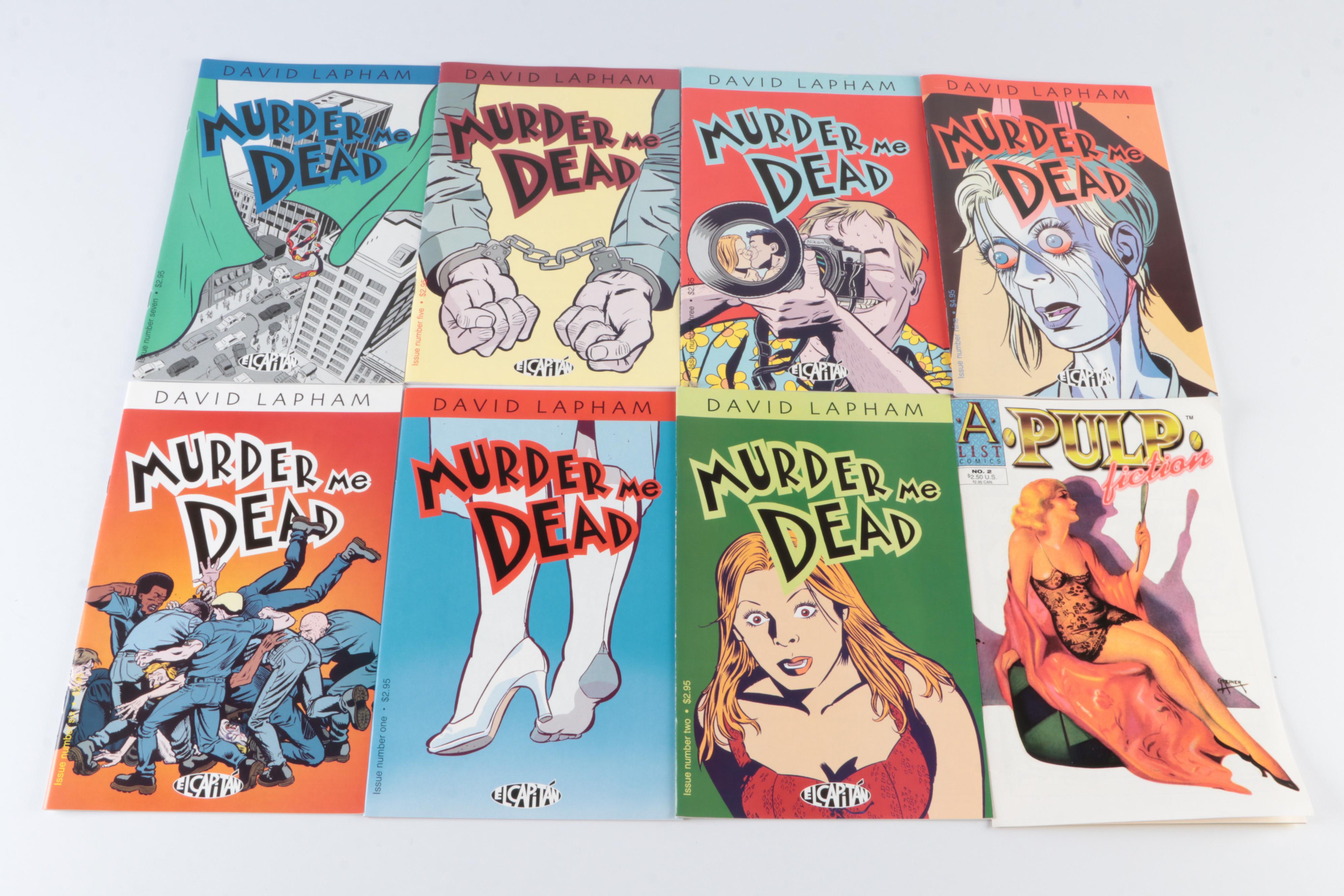 Modern Age "Murder Me Dead", "Pulp Fiction", and More Comic Books