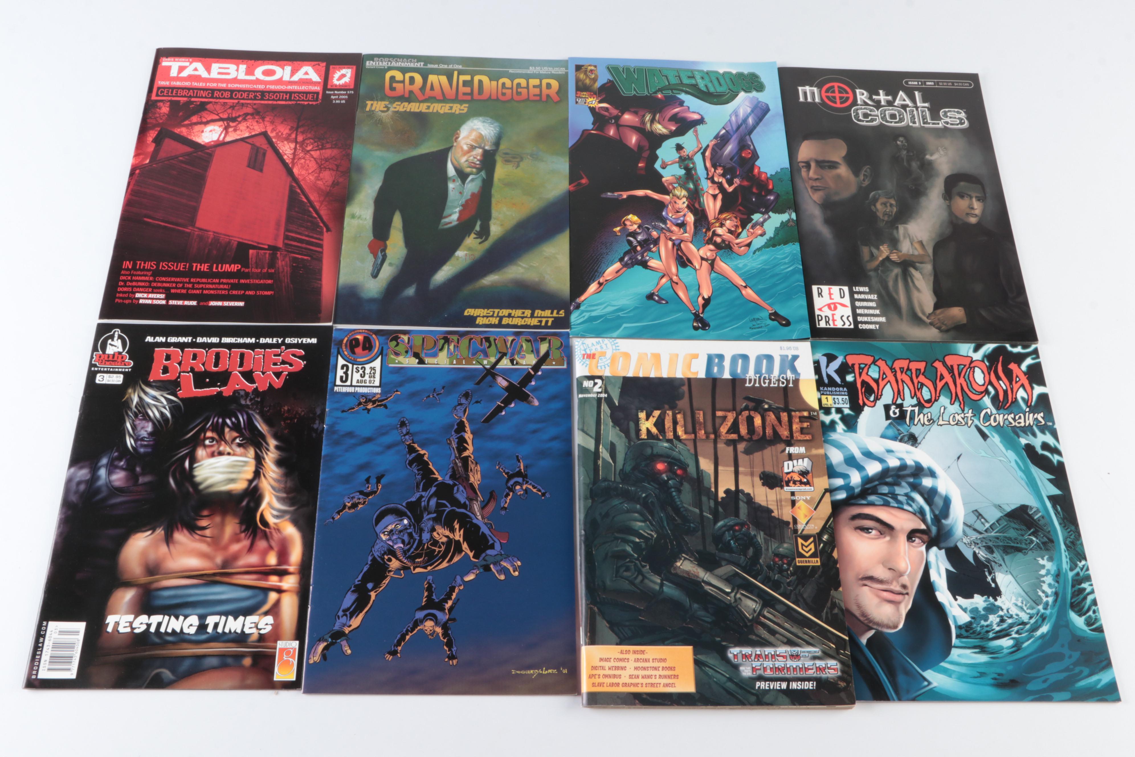 Modern Age "Murder Me Dead", "Pulp Fiction", and More Comic Books