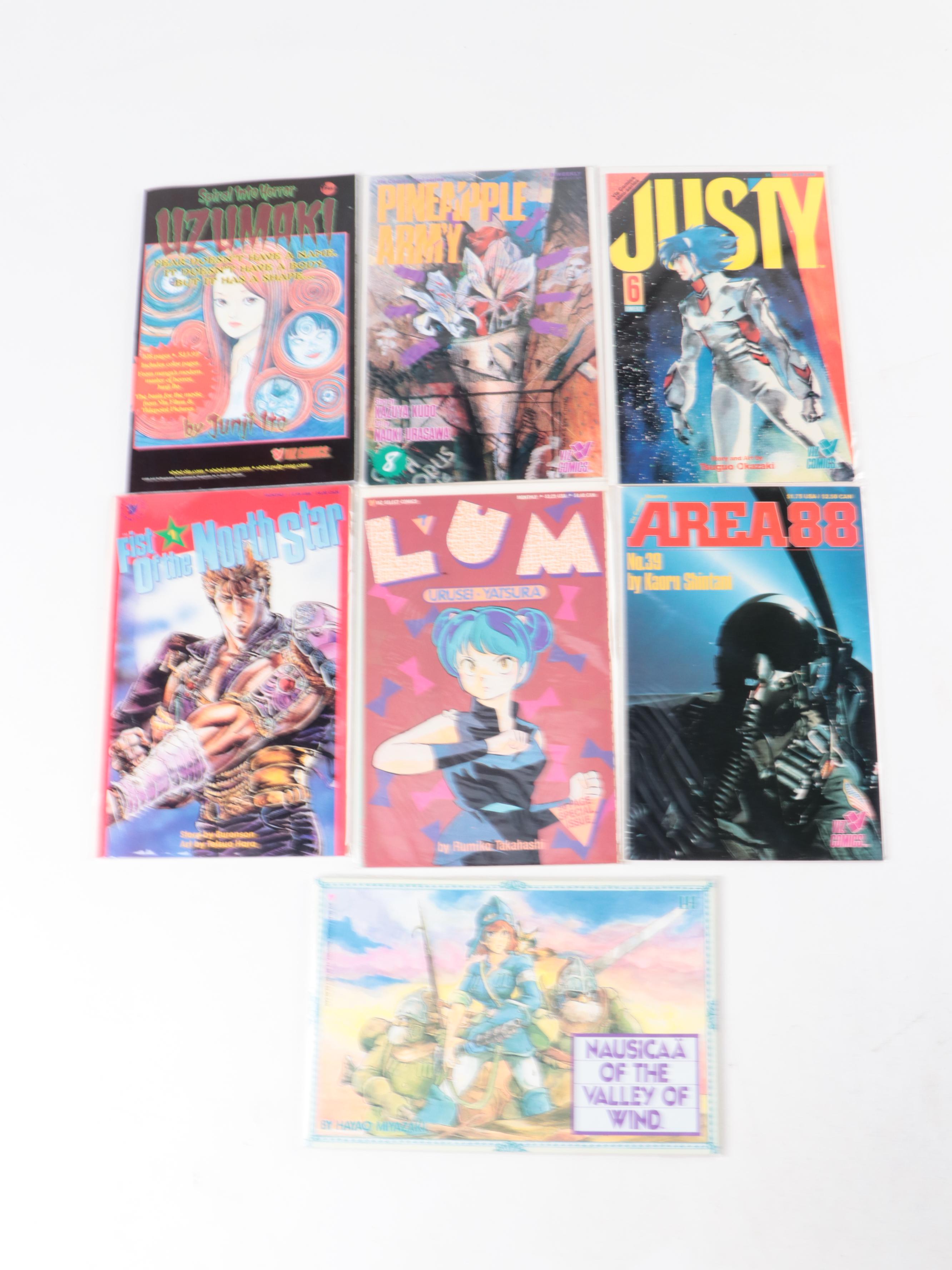 Modern Age "2001 Nights", "Pineapple Army", "Grey", More Manga and Comic Books