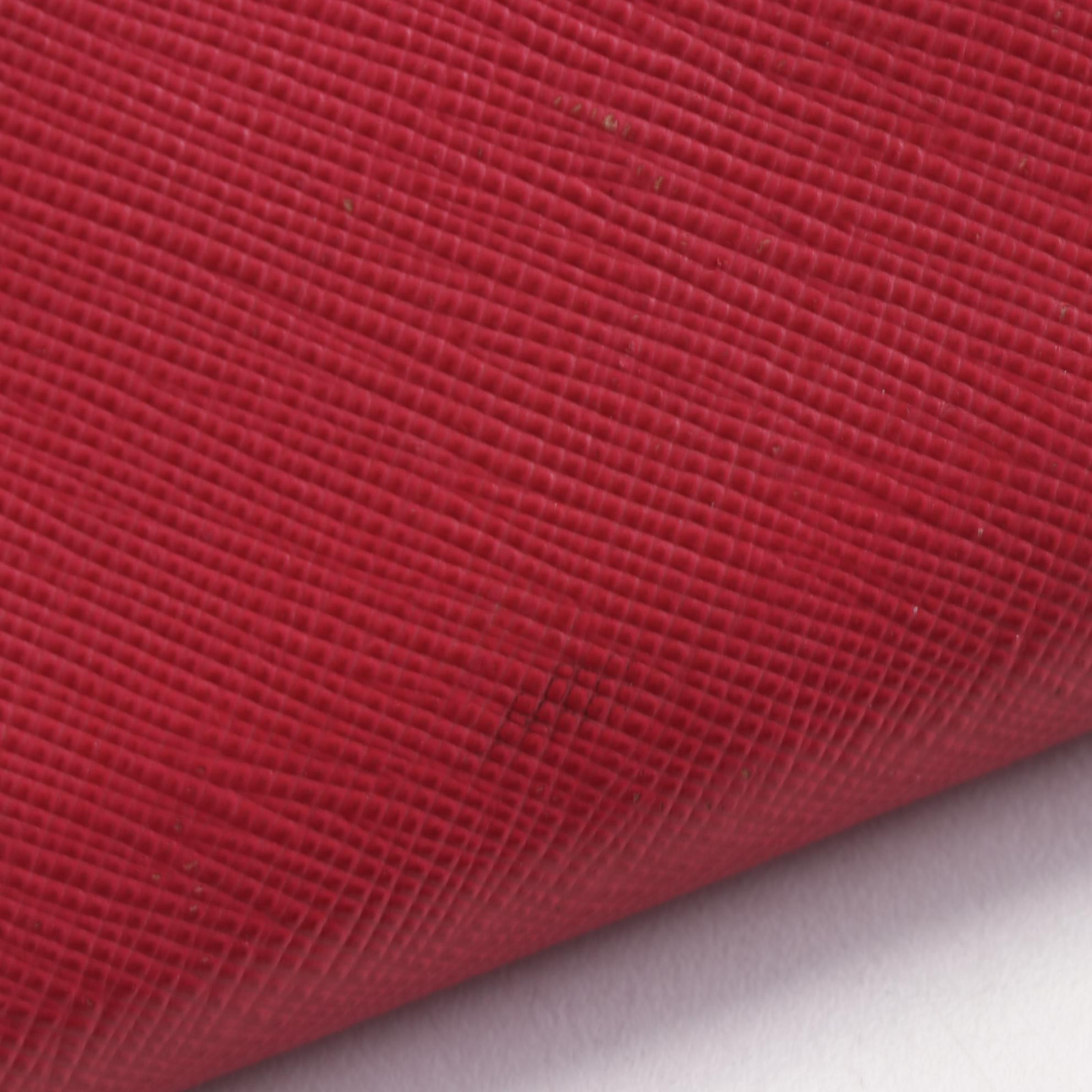 Prada Saffiano Leather Continental Wallet