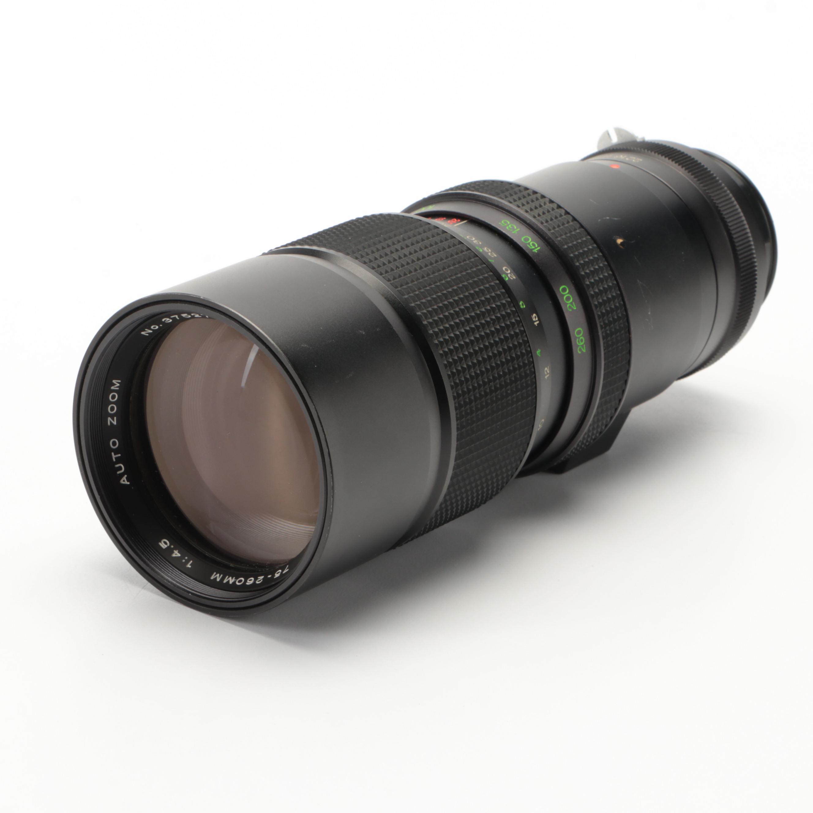 Minolta Mini 35 Slide Projector with Sigma and Other Camera Lenses