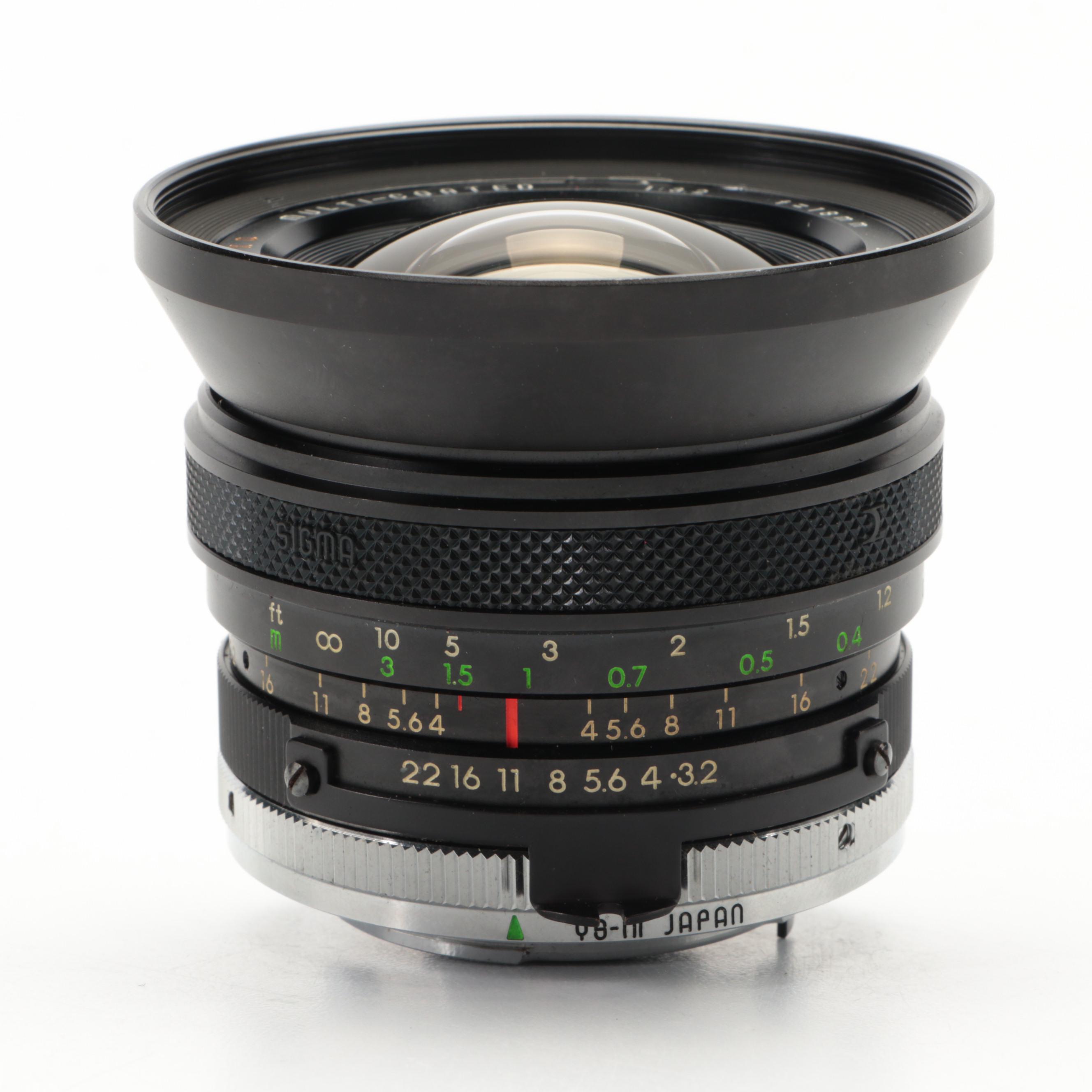 Minolta Mini 35 Slide Projector with Sigma and Other Camera Lenses