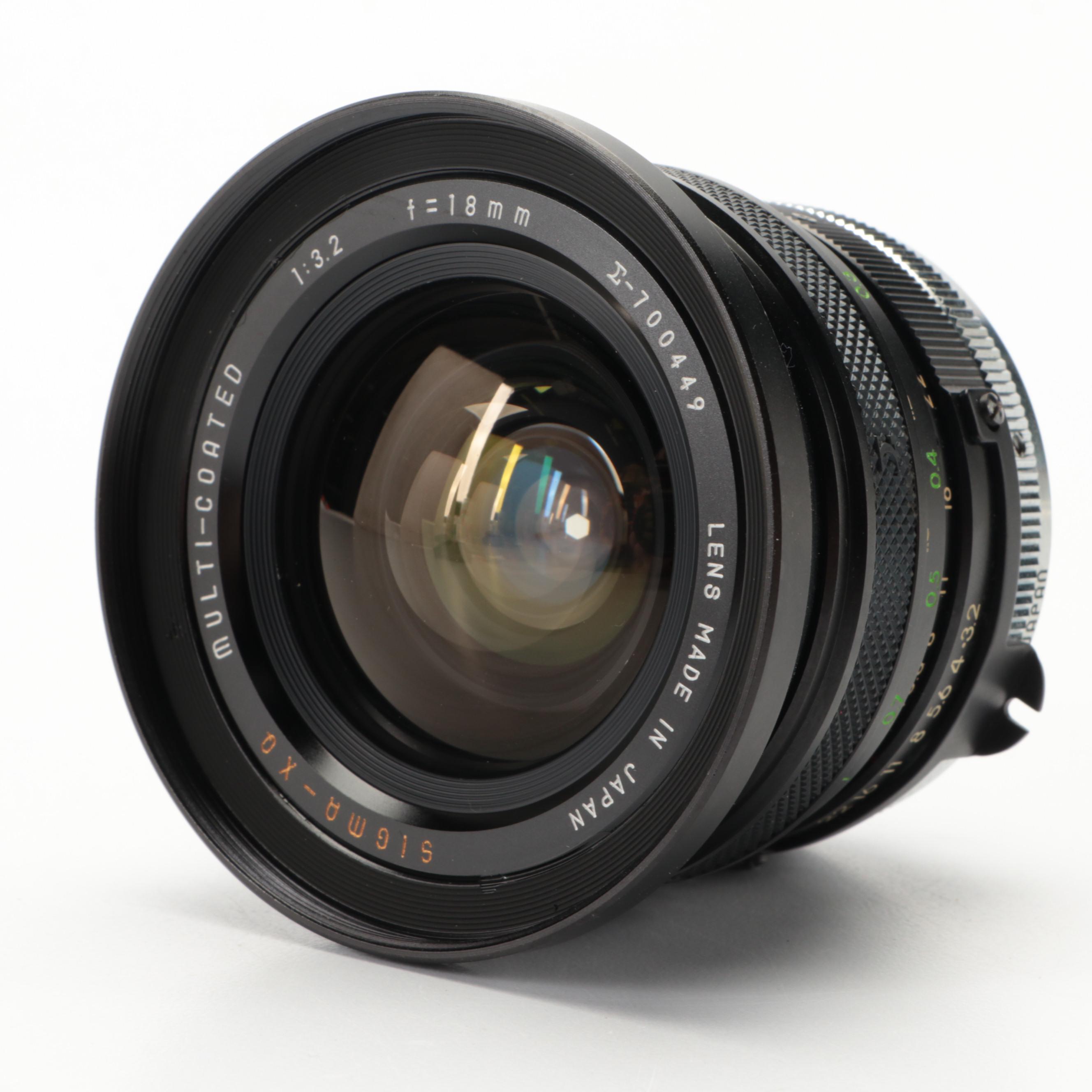 Minolta Mini 35 Slide Projector with Sigma and Other Camera Lenses