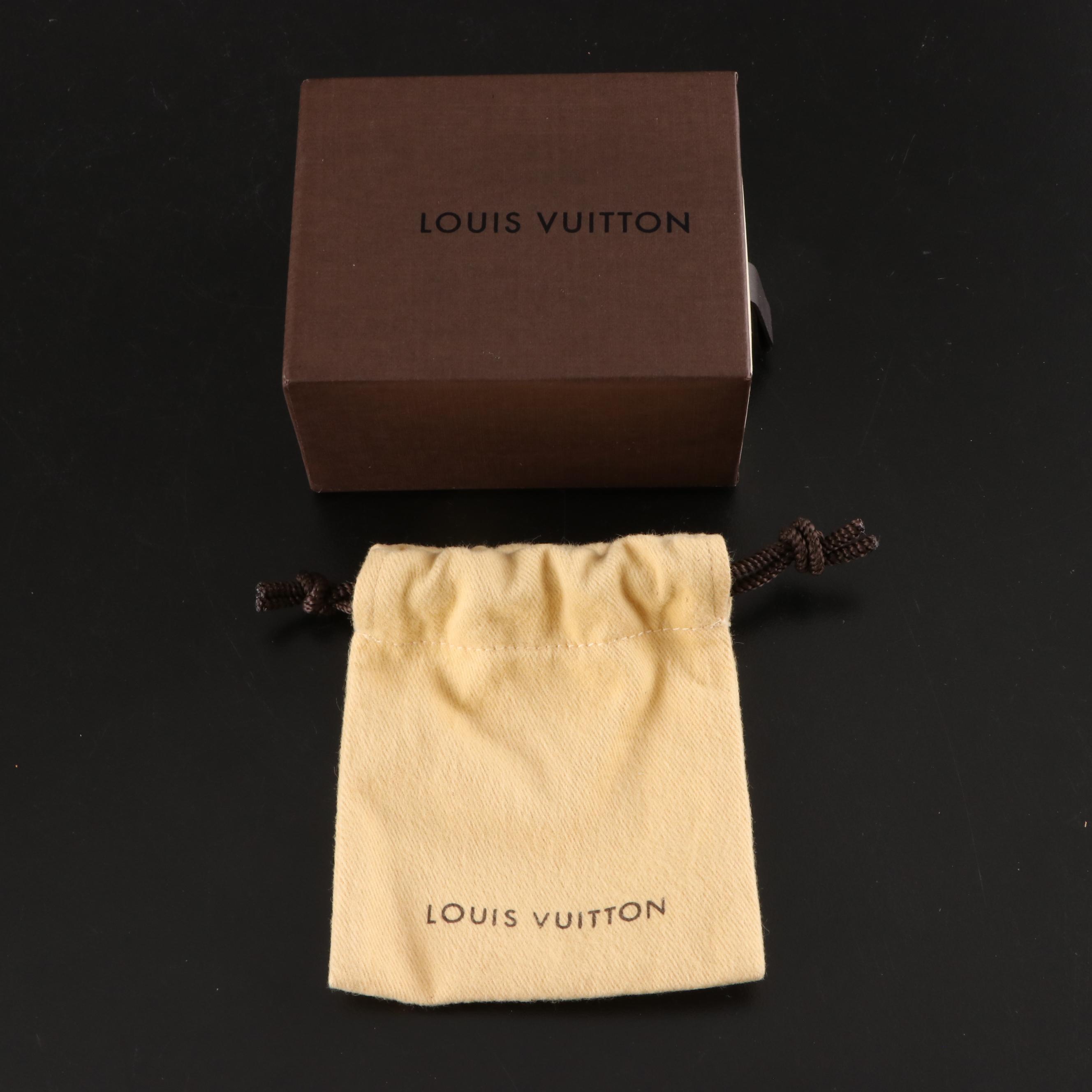 Louis Vuitton Fleur de Monogram Bag Charm Chain with Box