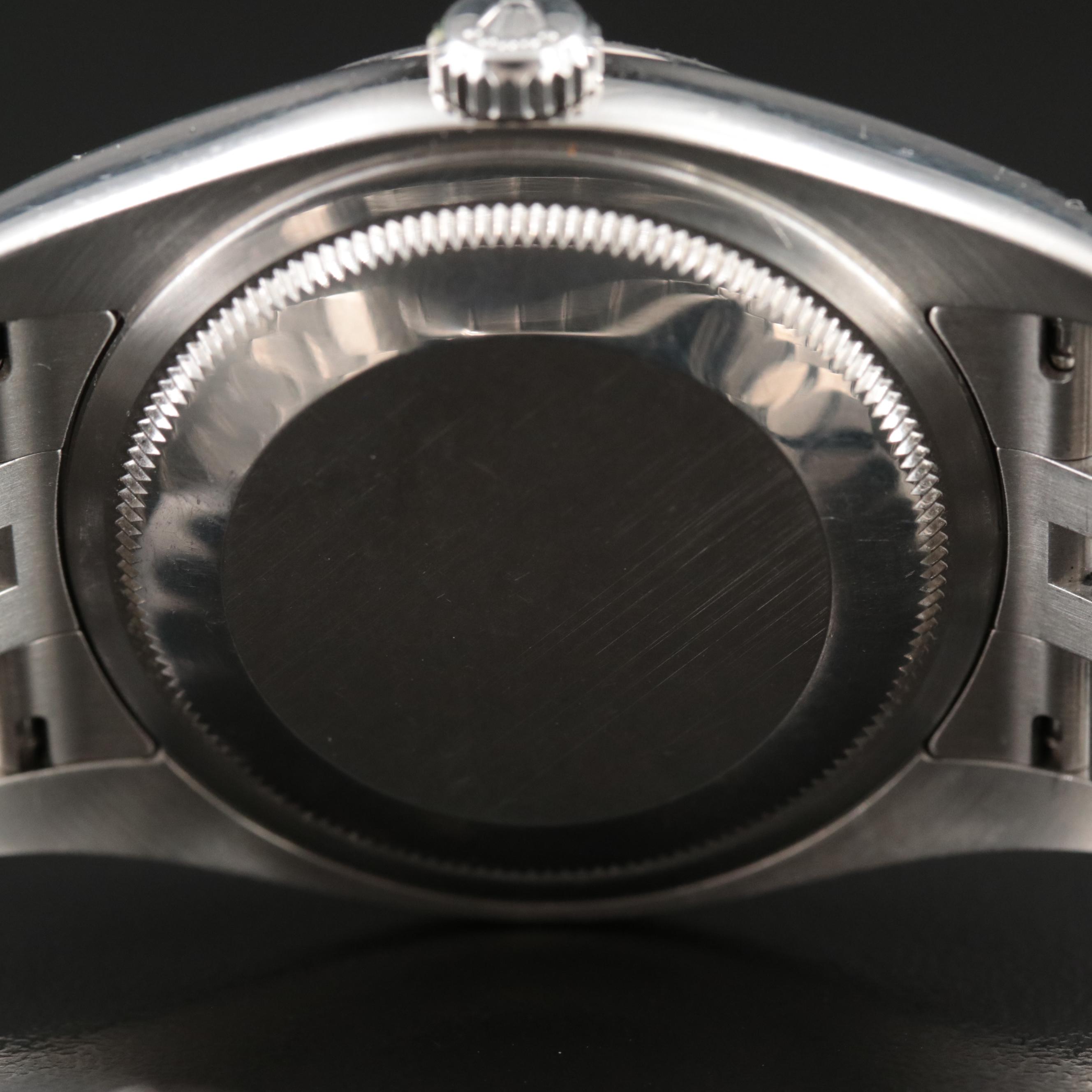 2007 Rolex Factory Diamond Dial Datejust Watch