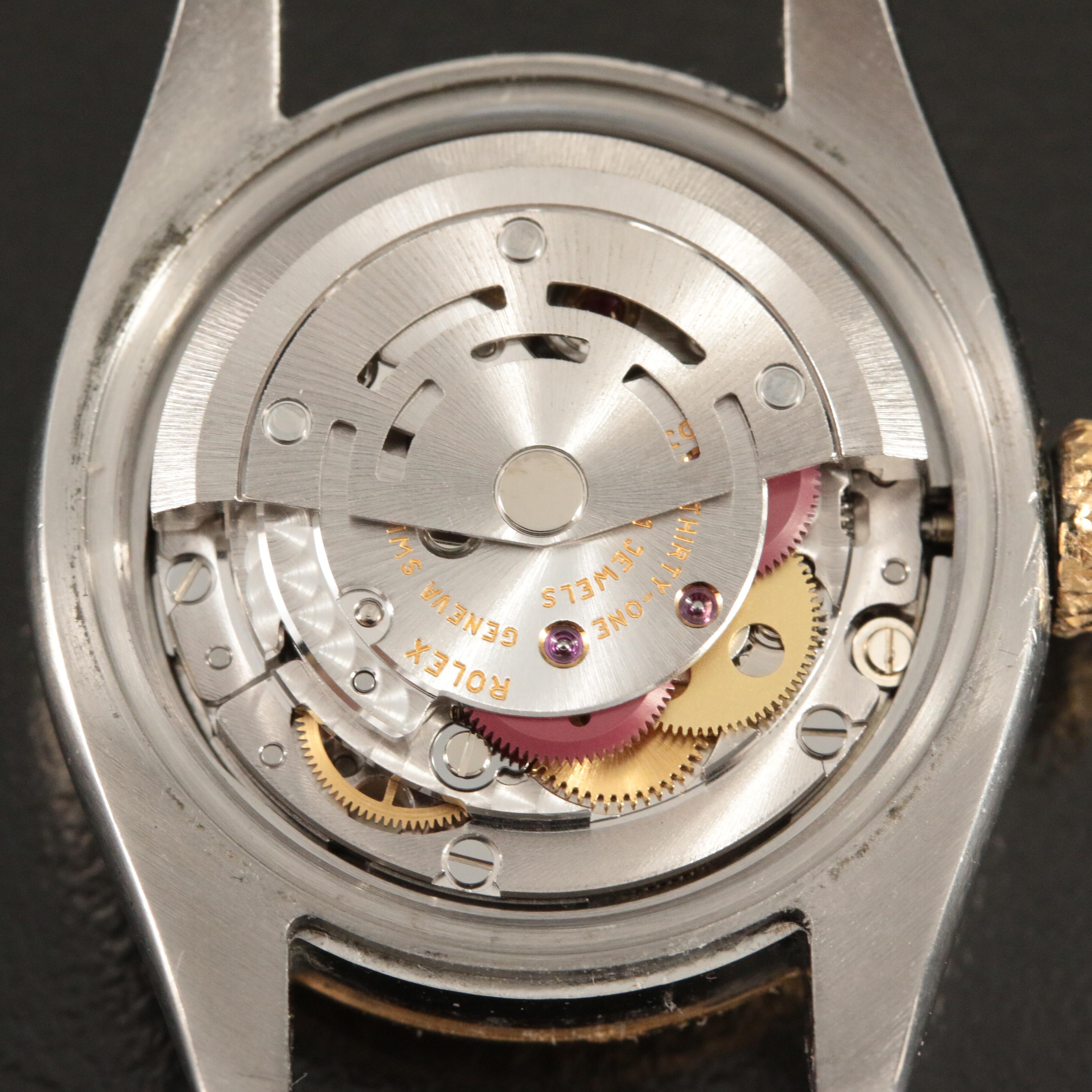 2008 Rolex Factory Diamond Jubilee Dial Datejust Watch