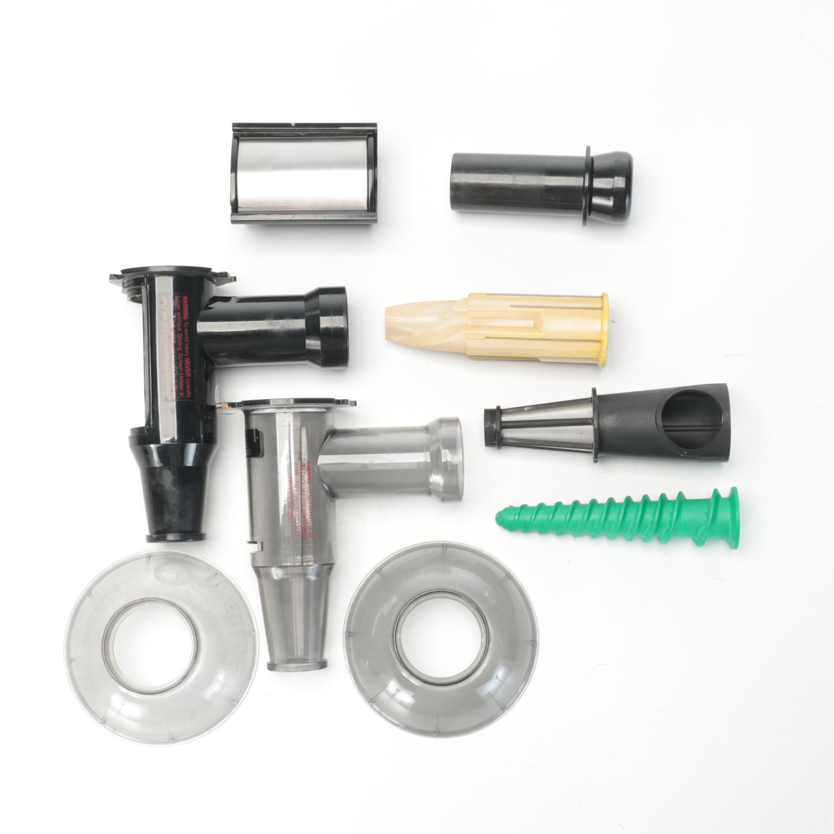 Plastaket Mfg. Co. "The Champion" Electric Juicer with Attachments