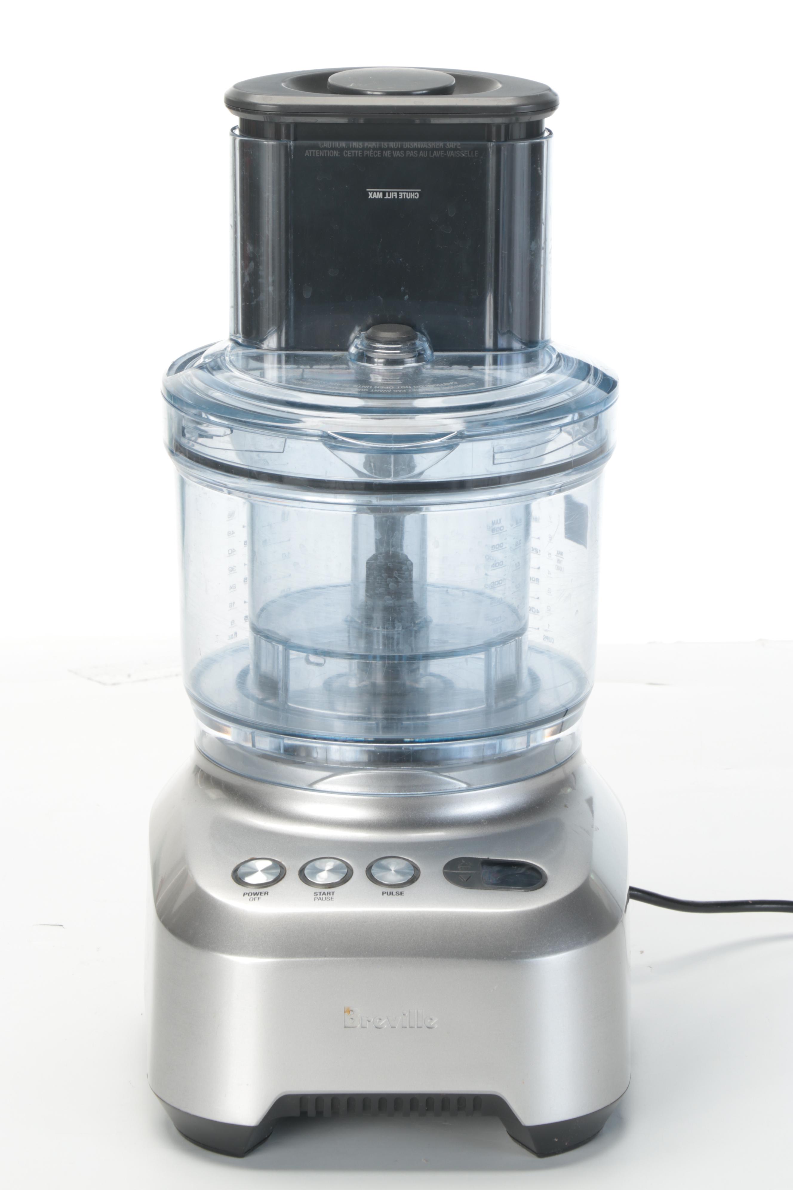 Breville Sous Chef 16-Cup Brushed Stainless Food Processor with Attachments