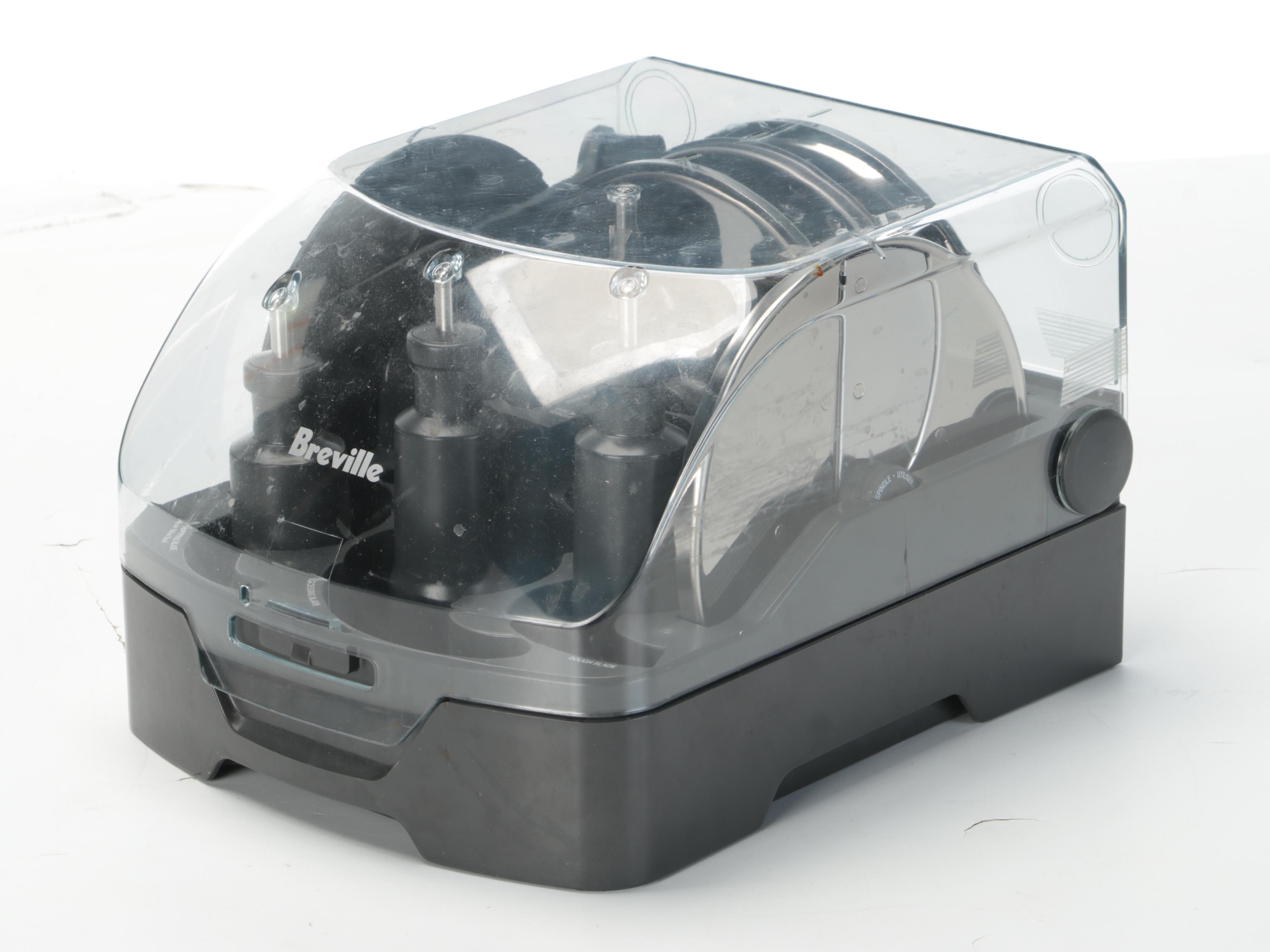 Breville Sous Chef 16-Cup Brushed Stainless Food Processor with Attachments