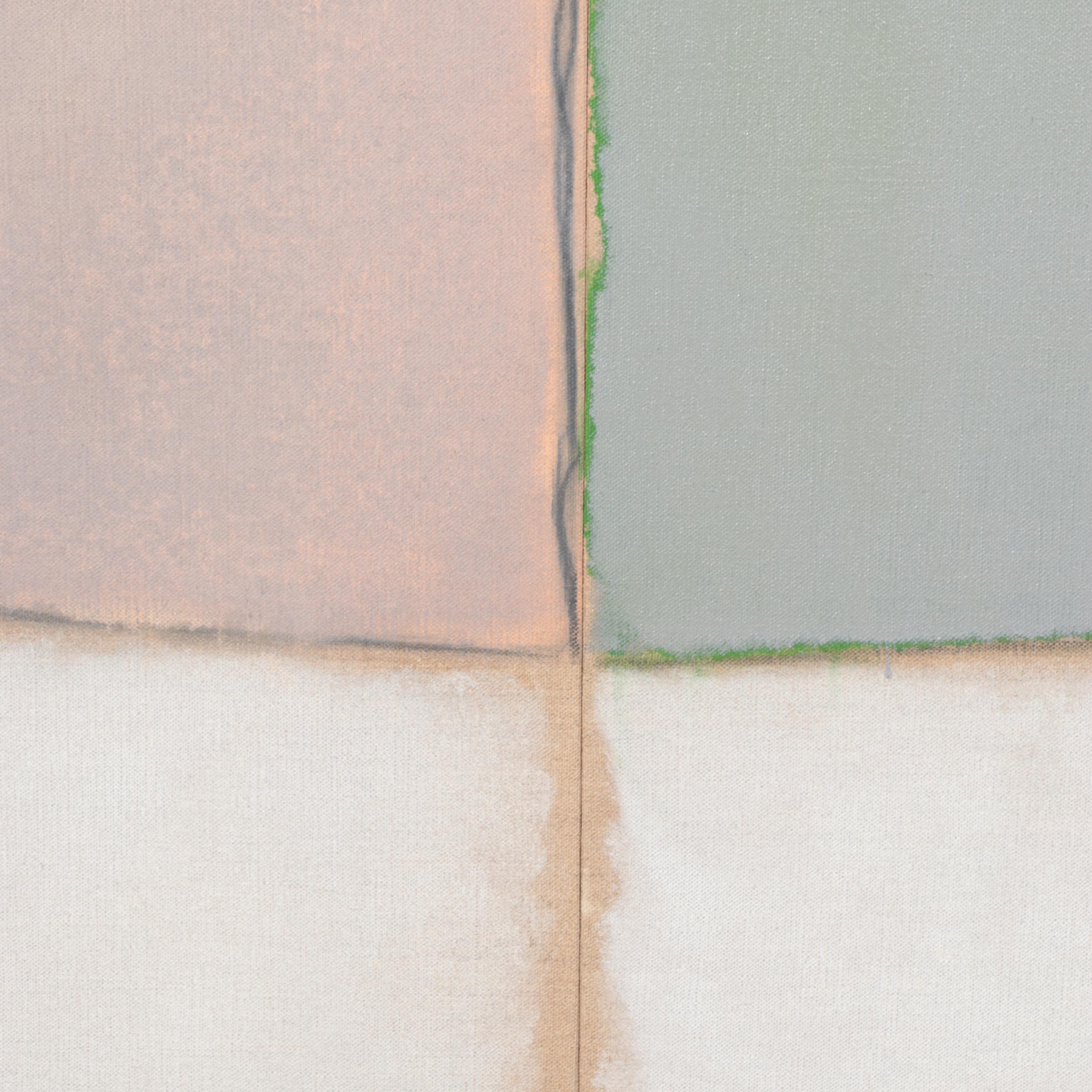 Tom Levine Monumental Oil Painting "Opus 82 No. 2," 1990