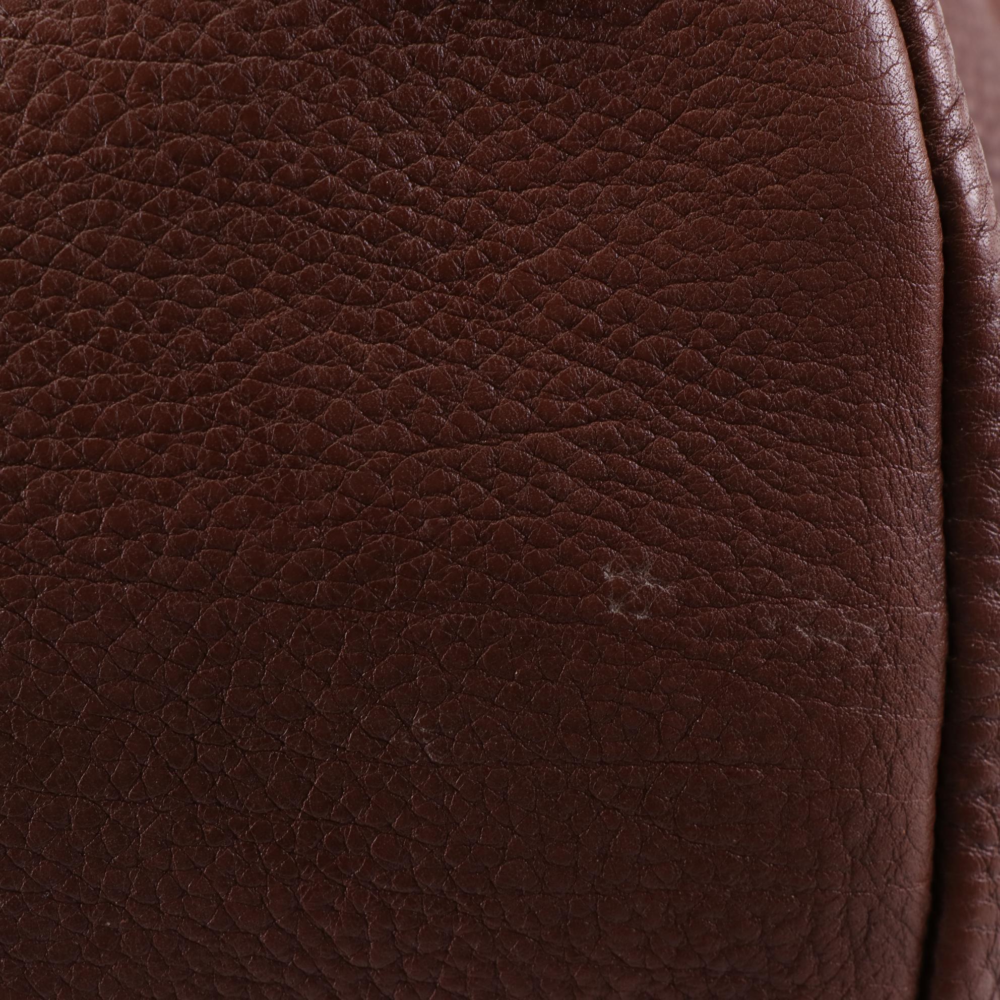 Prada Grained Leather Two-Way Bag