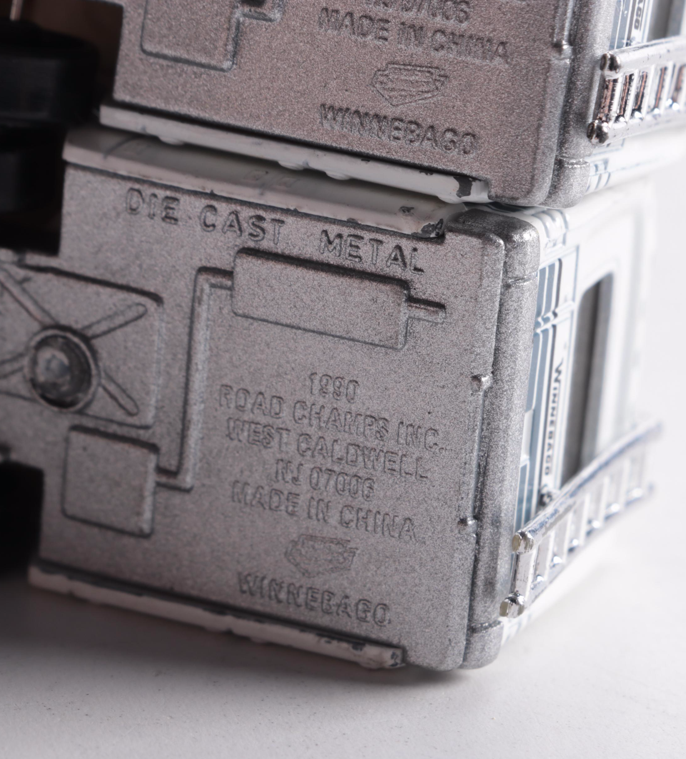 Diecast Model Coast Guard Helicopter, Winnebago RV, Ertl Front Loader and More