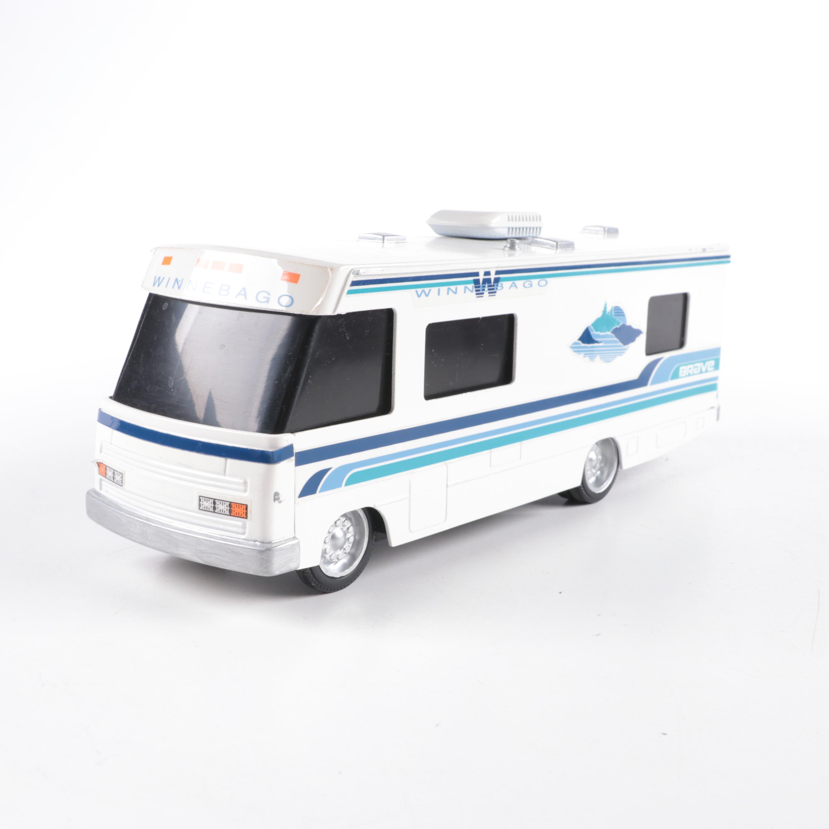 Diecast Model Coast Guard Helicopter, Winnebago RV, Ertl Front Loader and More