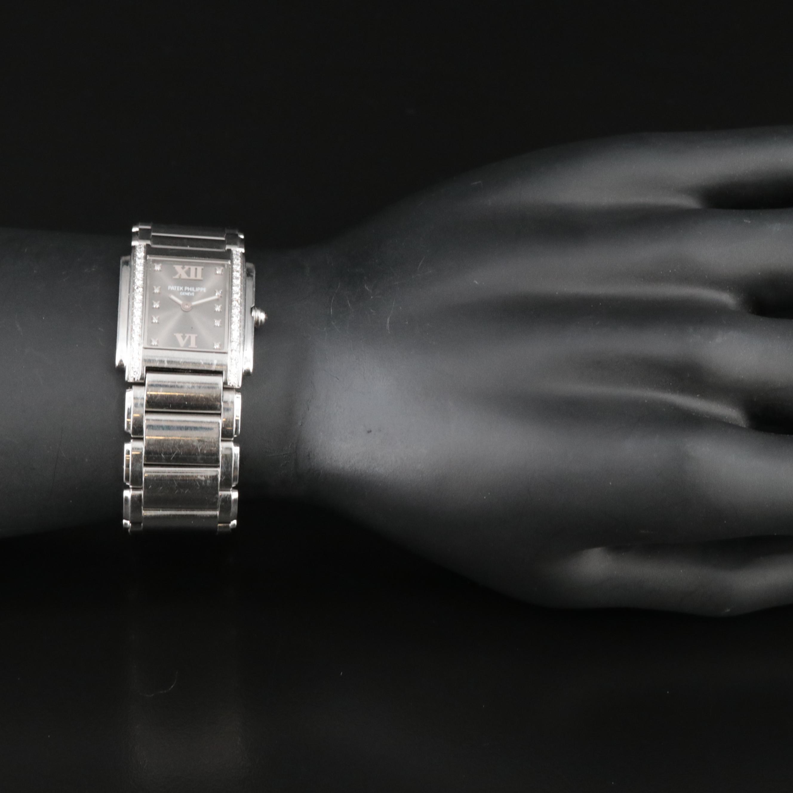 Patek Philippe Twenty-4 Diamond Dial and Case Watch