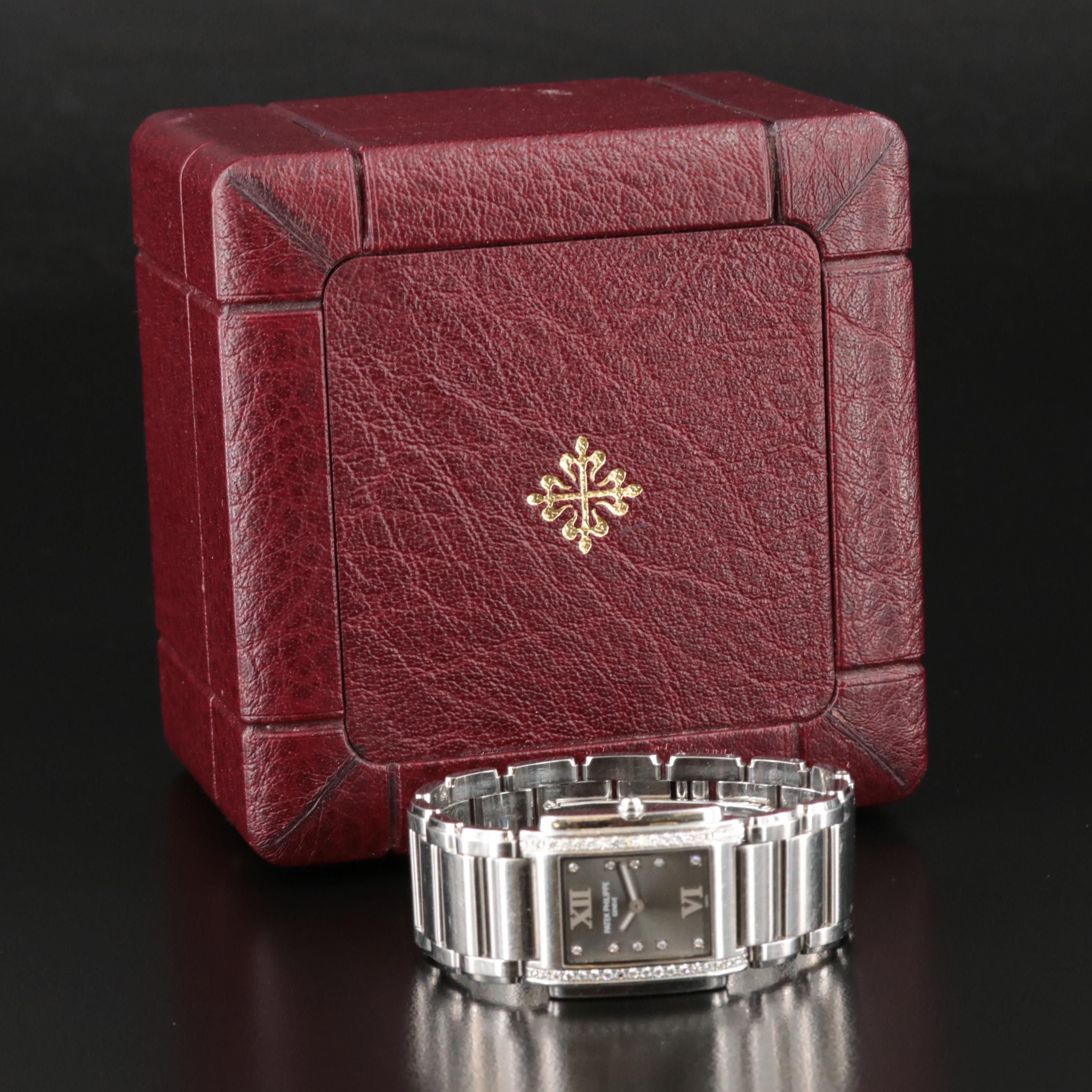 Patek Philippe Twenty-4 Diamond Dial and Case Watch