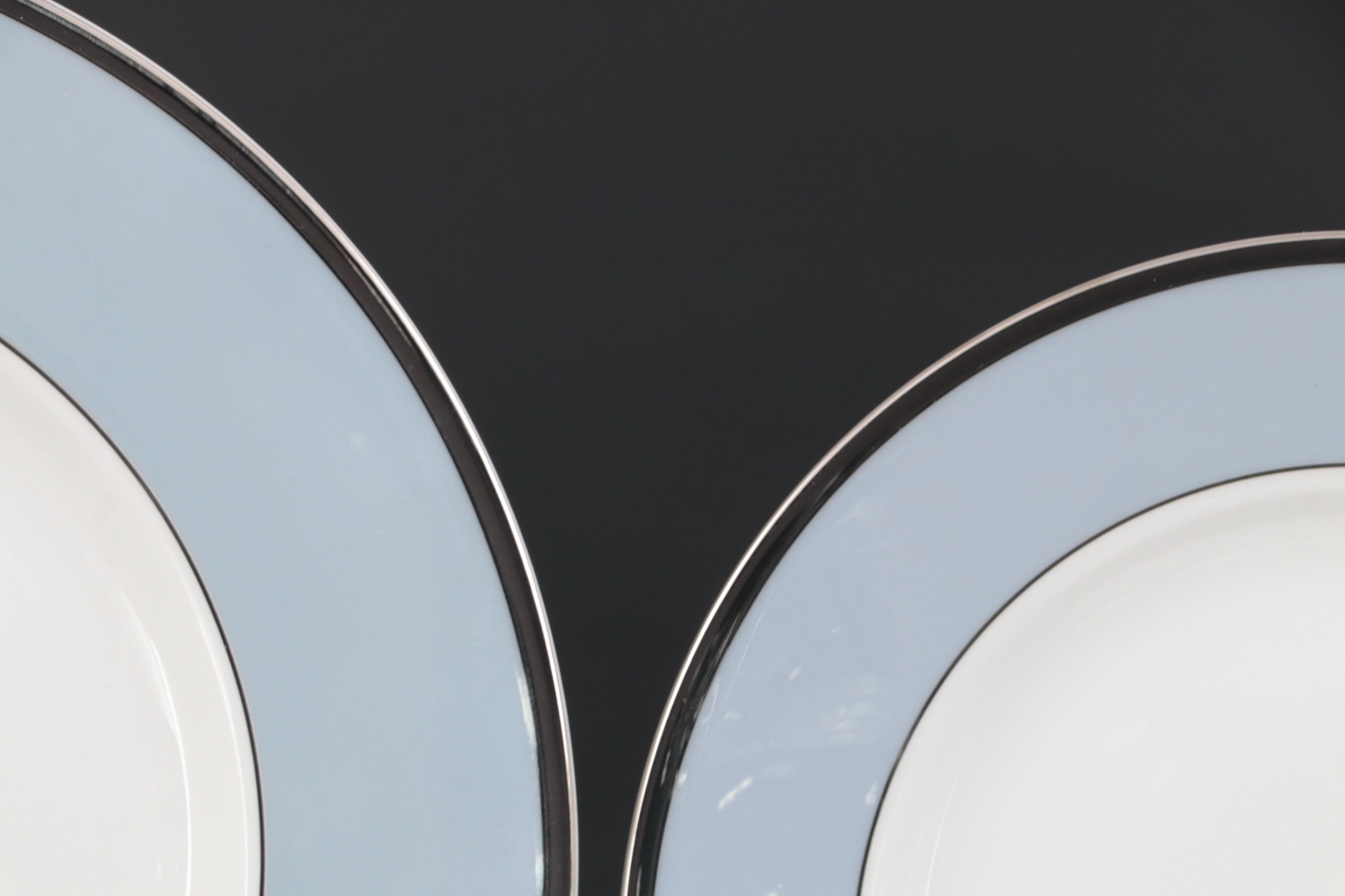 Wedgwood "Lustreware Blue Fin" and More Bone China Dinnerware