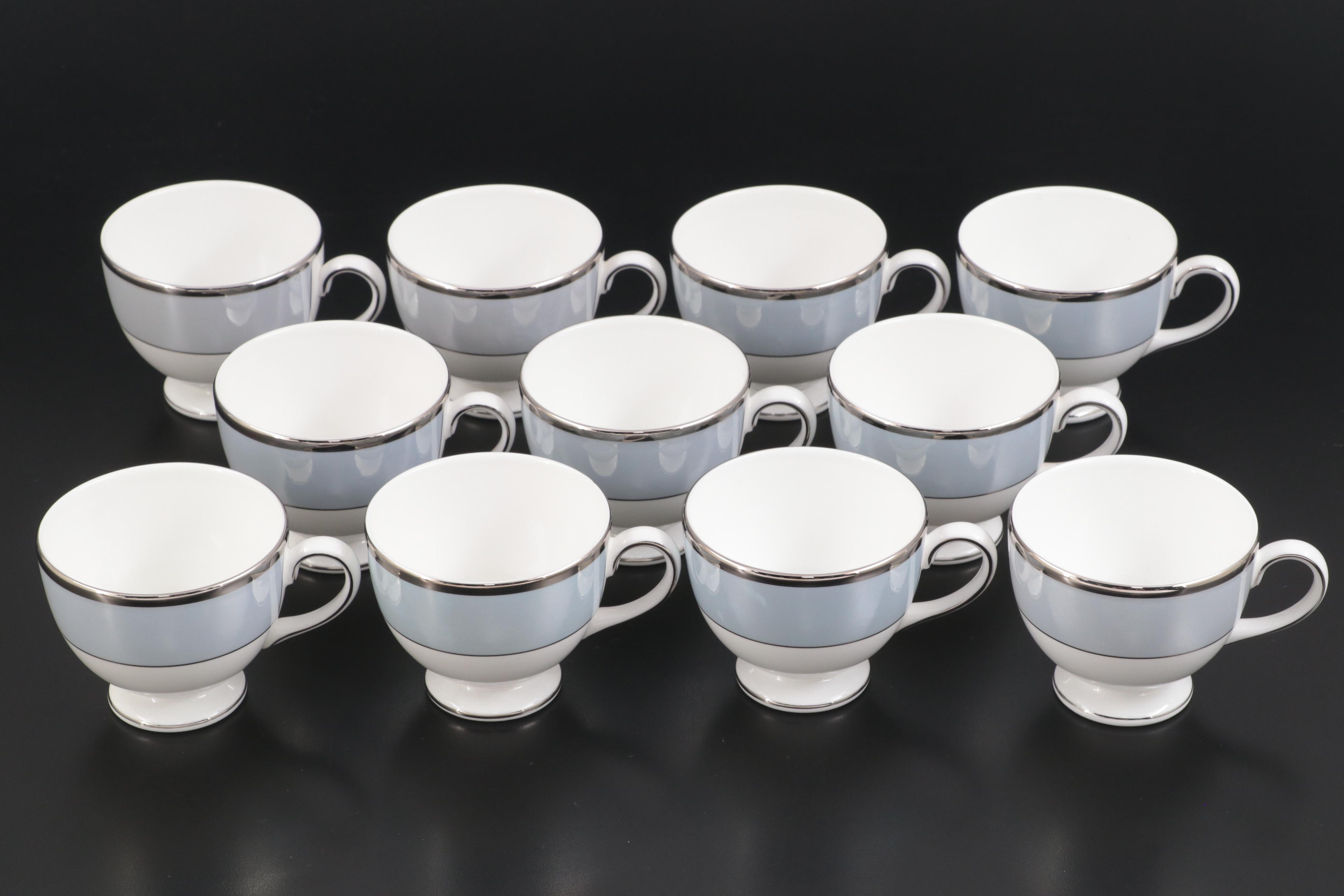 Wedgwood "Lustreware Blue Fin" and More Bone China Dinnerware