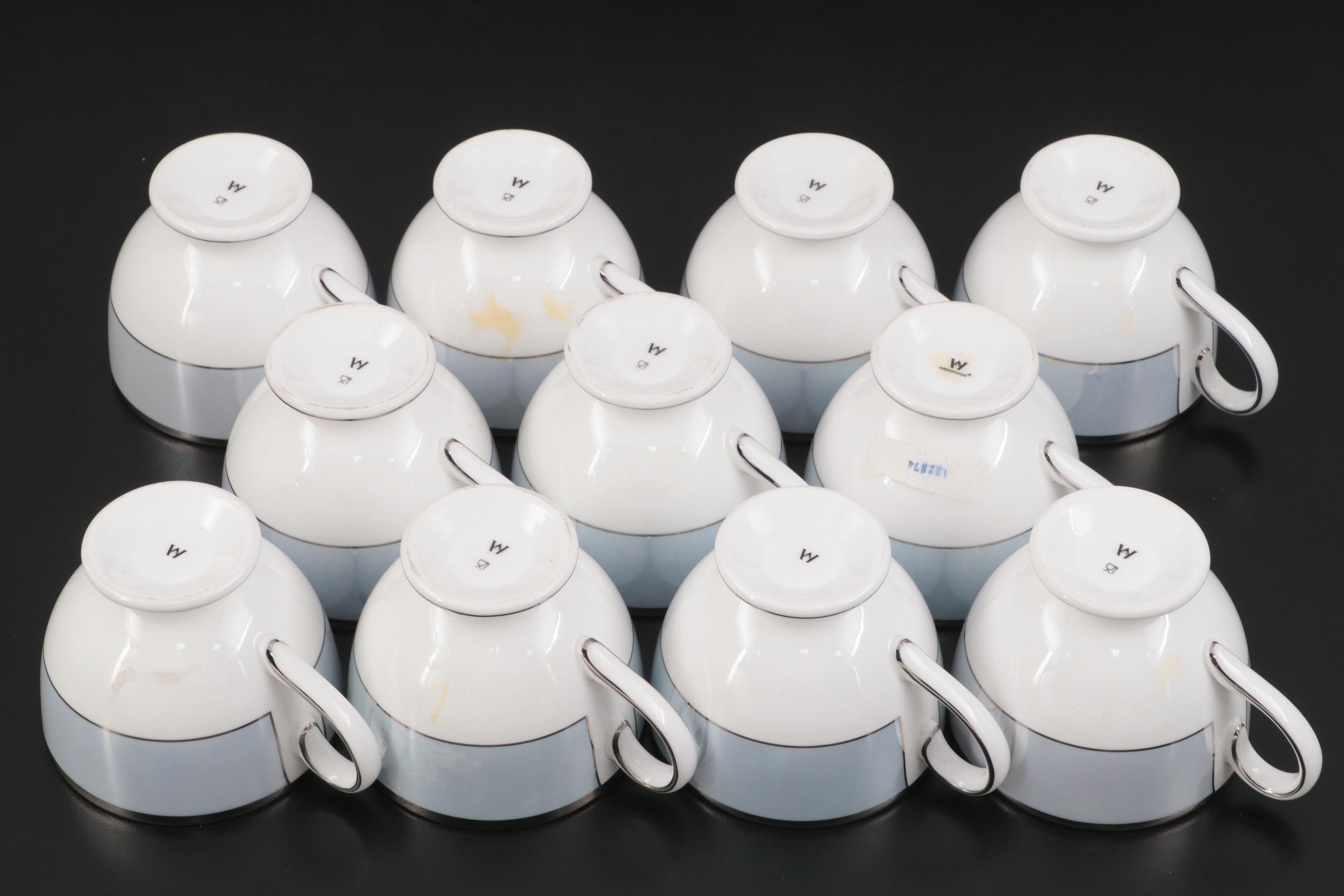 Wedgwood "Lustreware Blue Fin" and More Bone China Dinnerware