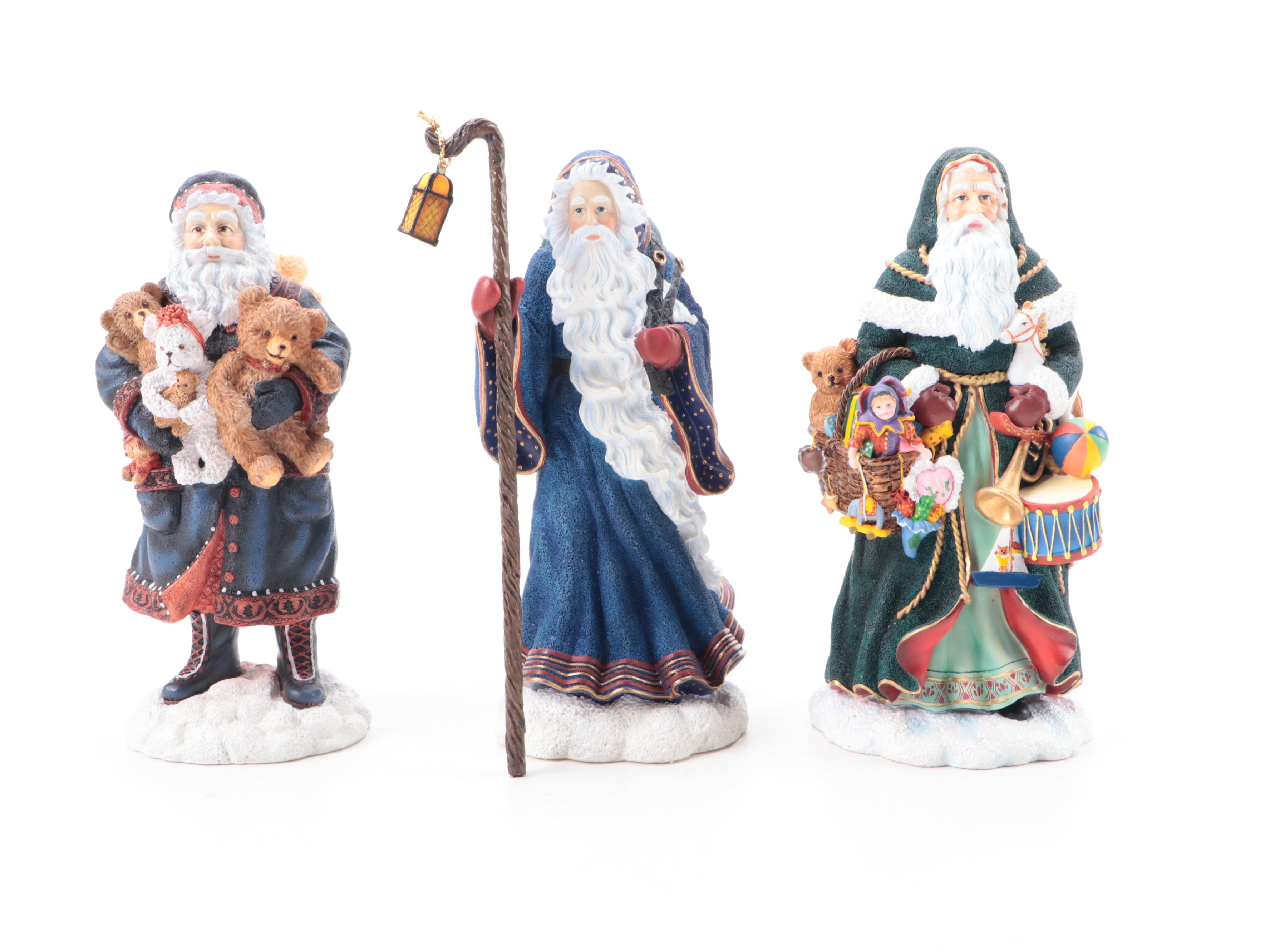 Pipka "Father Christmas" and More Resin Santa Figurines