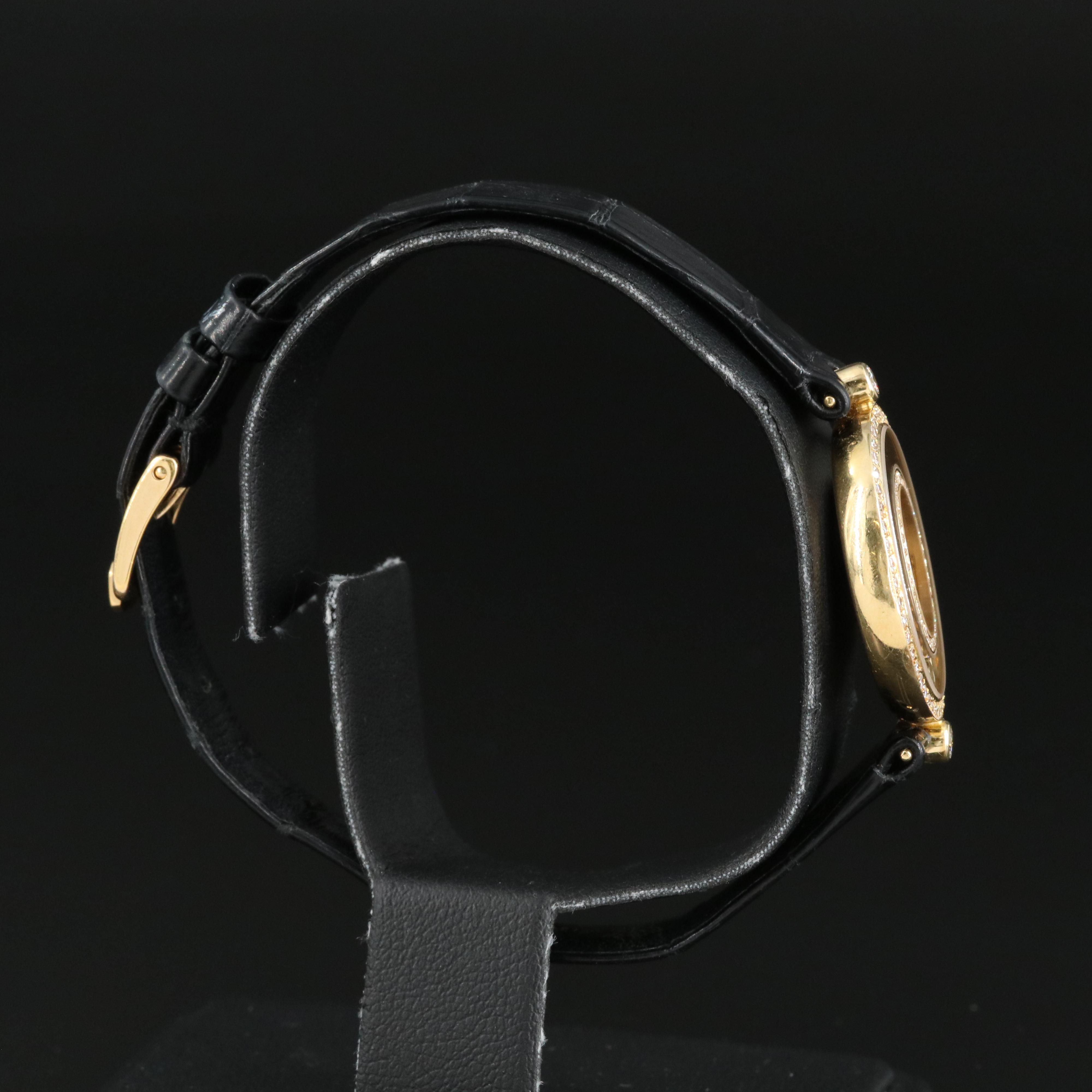 18K and Diamond Chopard Happy Diamonds Watch