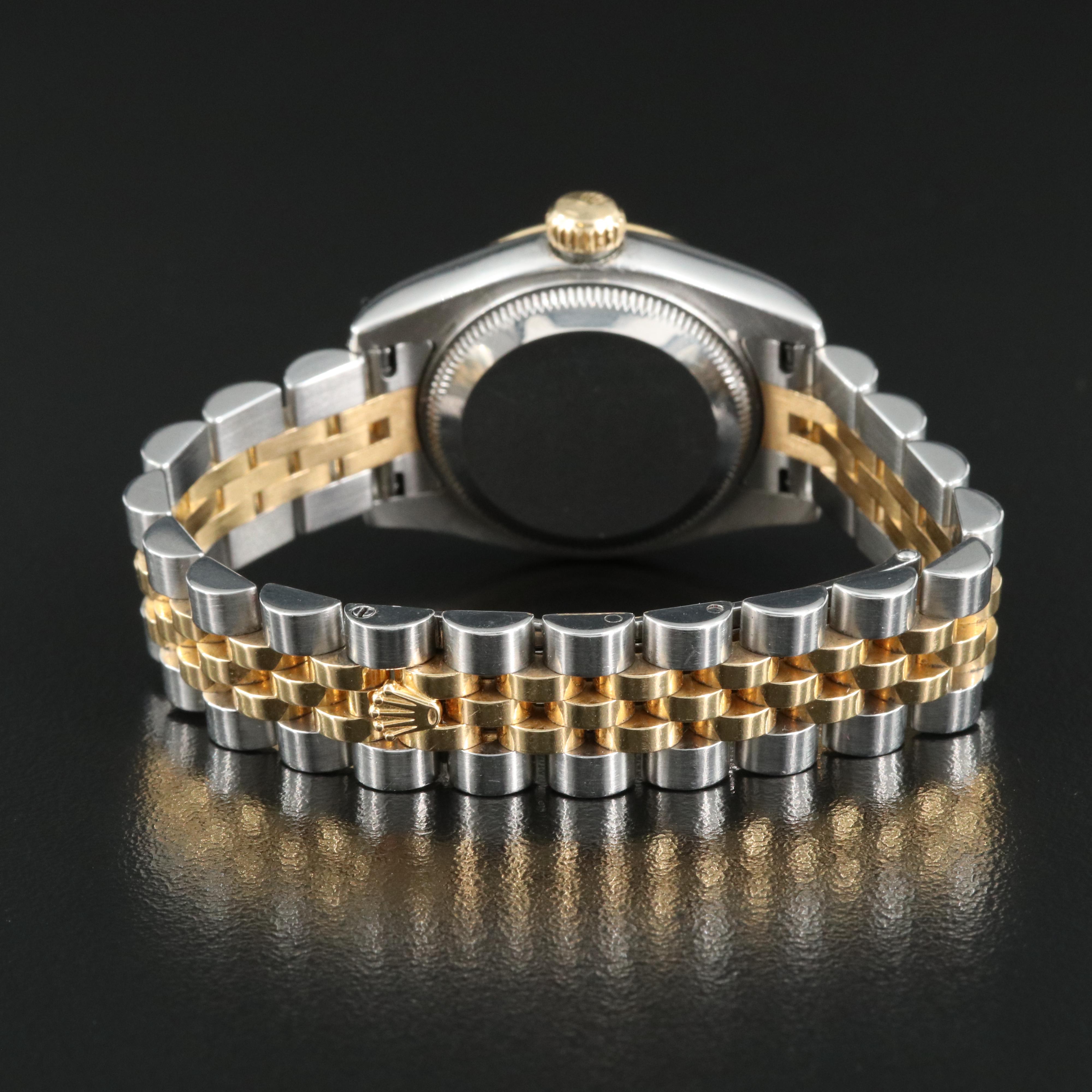 2008 Rolex Factory Diamond Jubilee Dial Datejust Watch