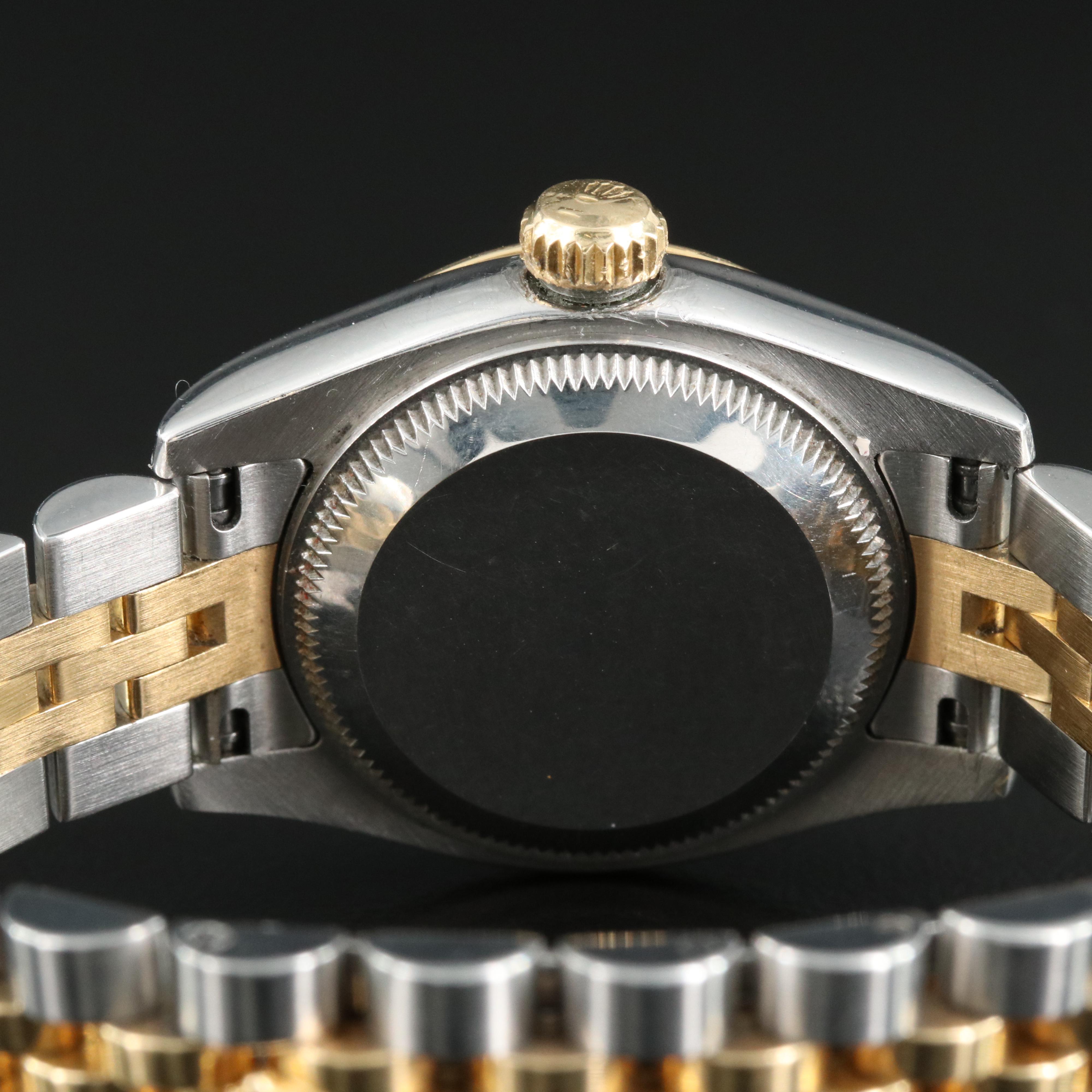 2008 Rolex Factory Diamond Jubilee Dial Datejust Watch