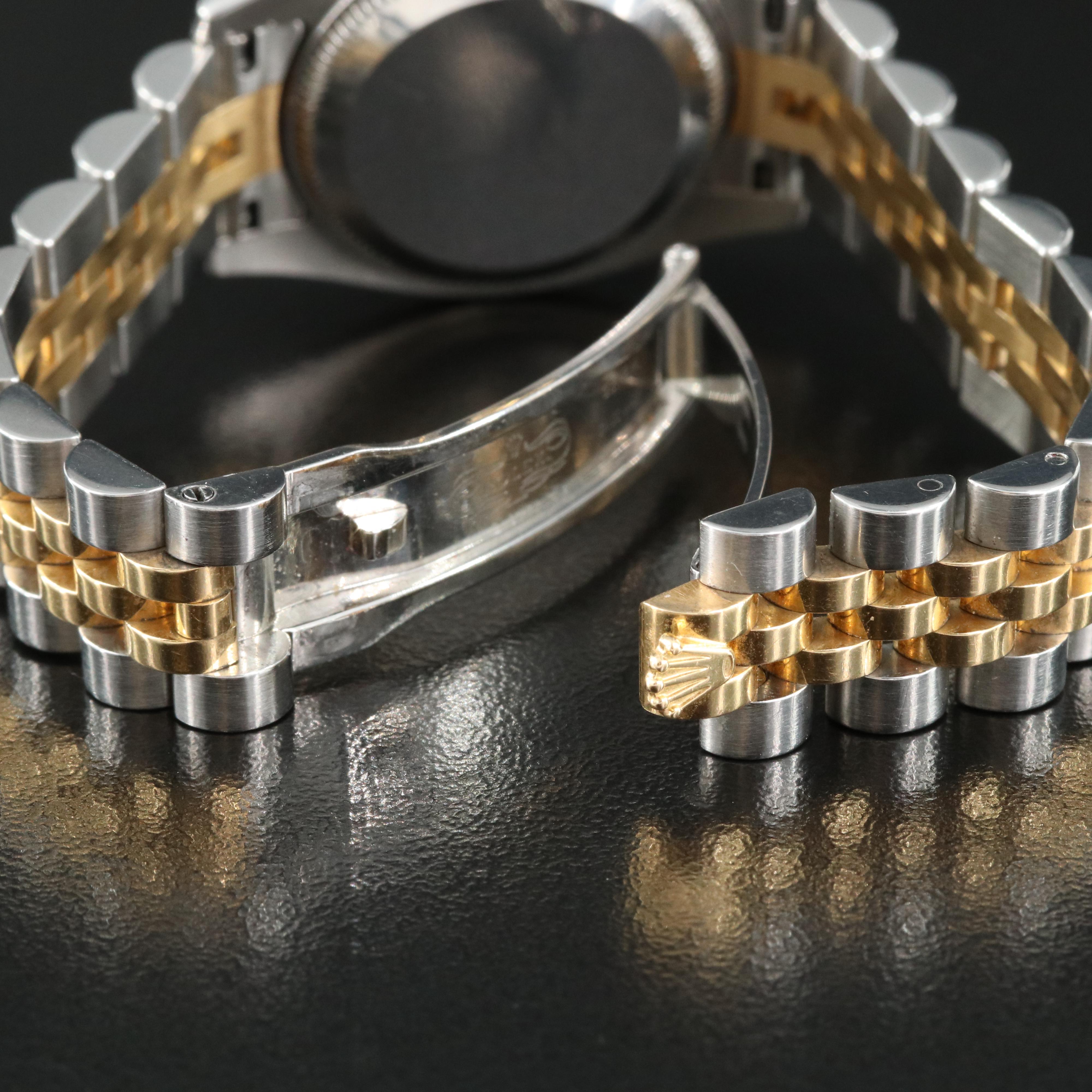 2008 Rolex Factory Diamond Jubilee Dial Datejust Watch