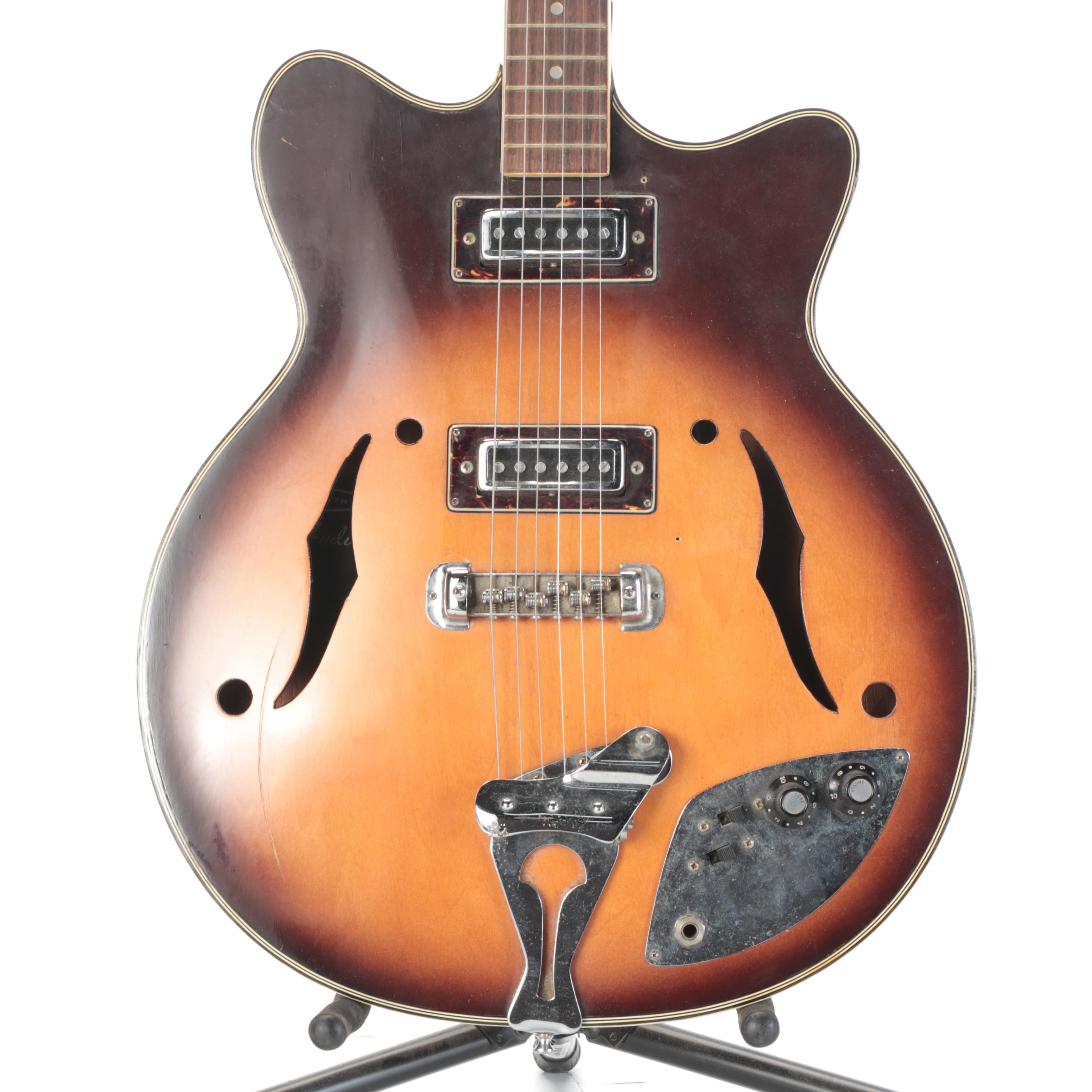 Woolworths Audition Right-Handed Electric Guitar with Case