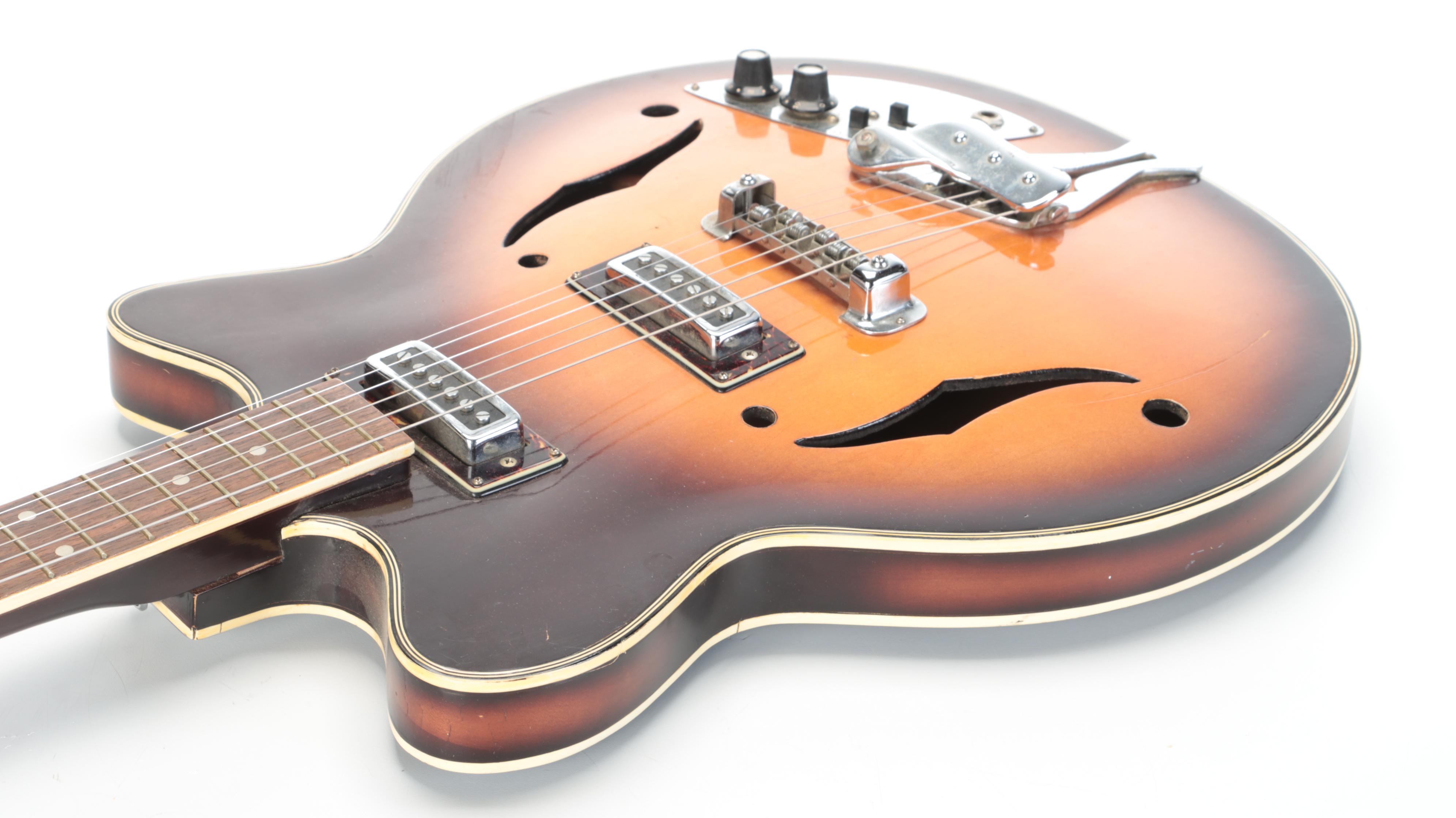 Woolworths Audition Right-Handed Electric Guitar with Case