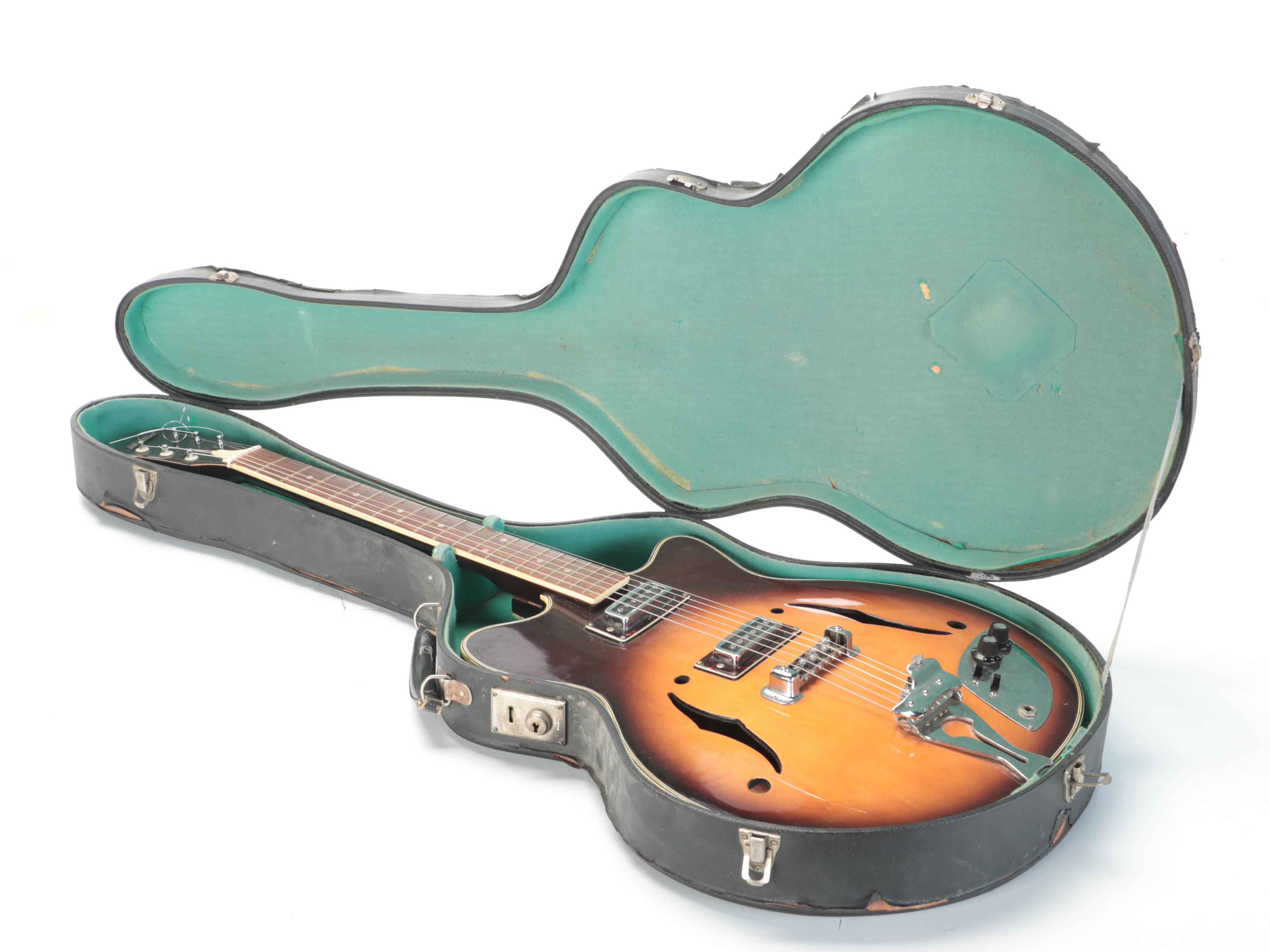 Woolworths Audition Right-Handed Electric Guitar with Case