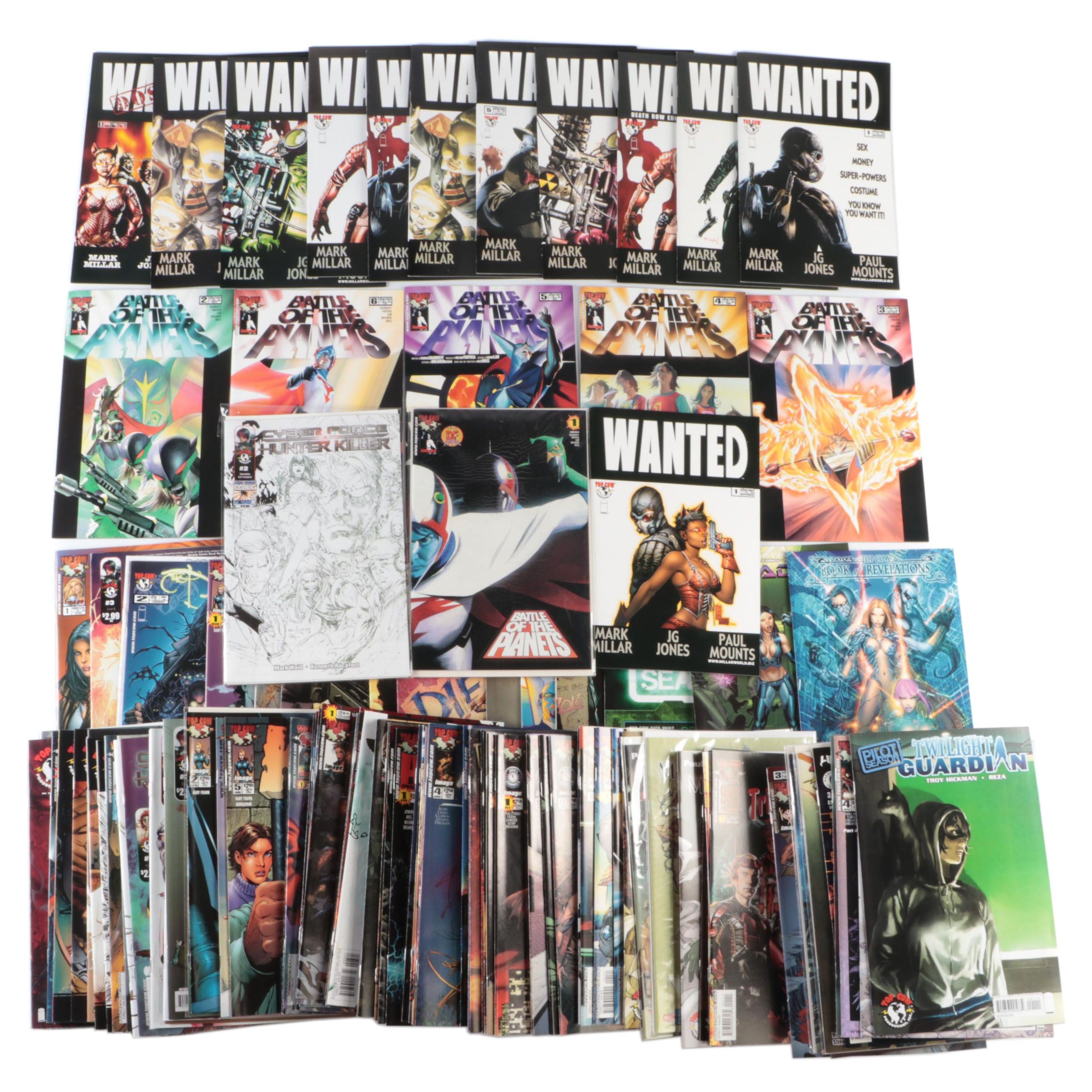 Modern Age "Battle of the Planets", "Wanted" and More Comic Books